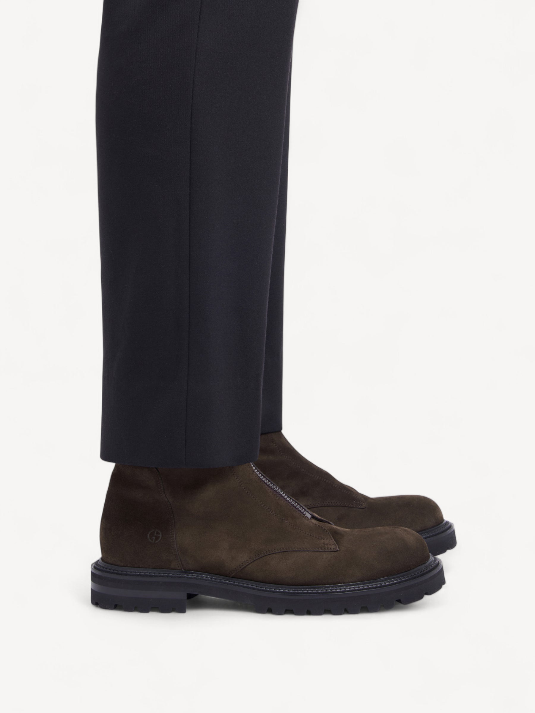 Calf Leather Boots - Brown