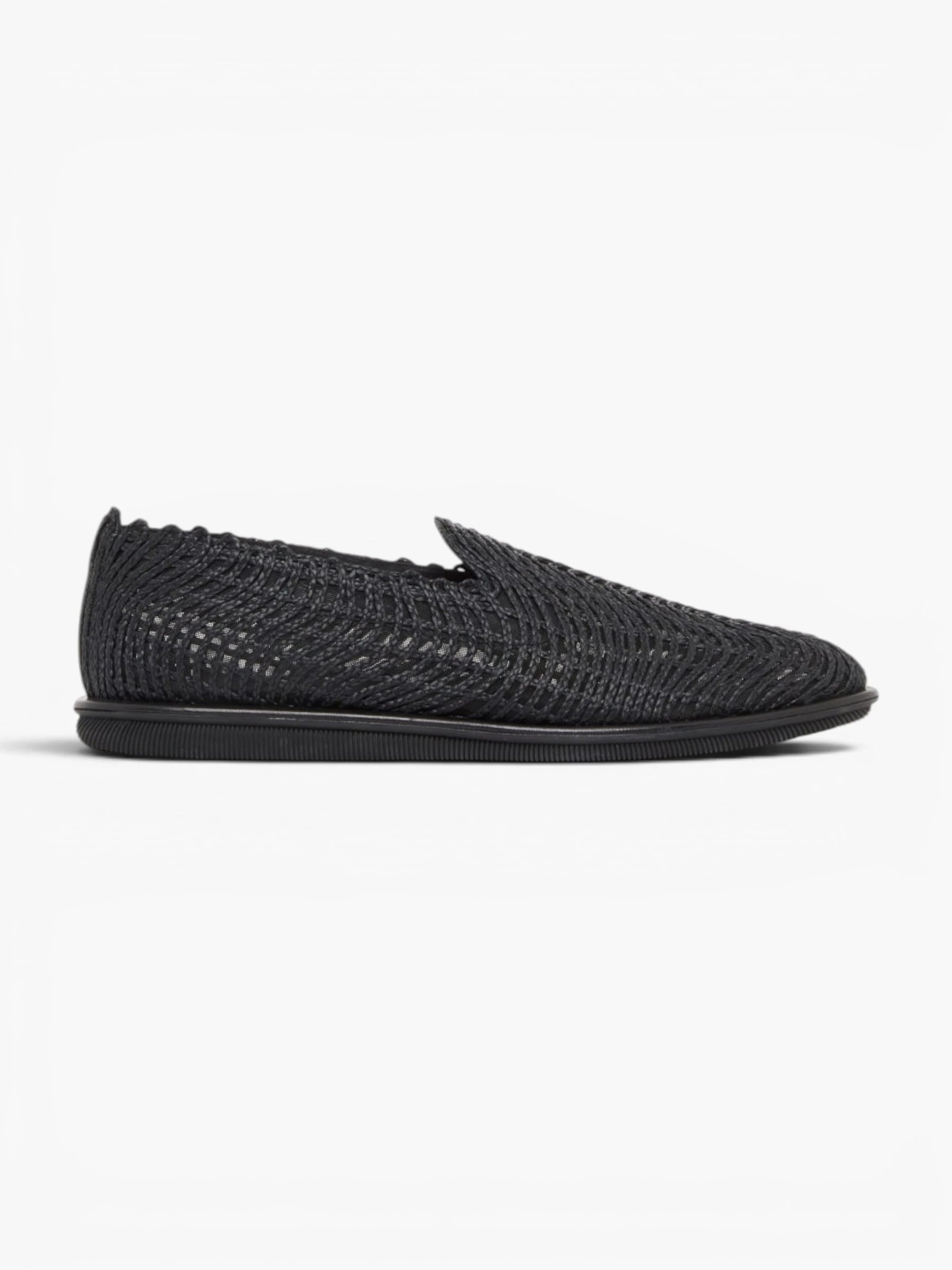 Woven Slipper - Nero