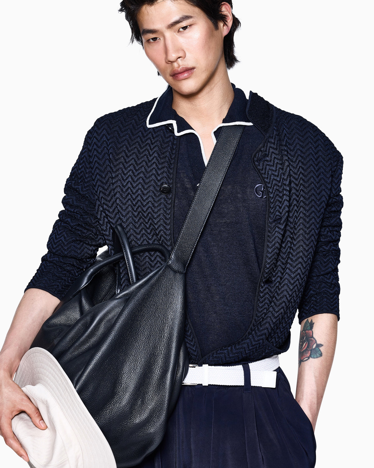Giorgio Armani Blazer GM003297 AF25081 FC041 - Navy Blue