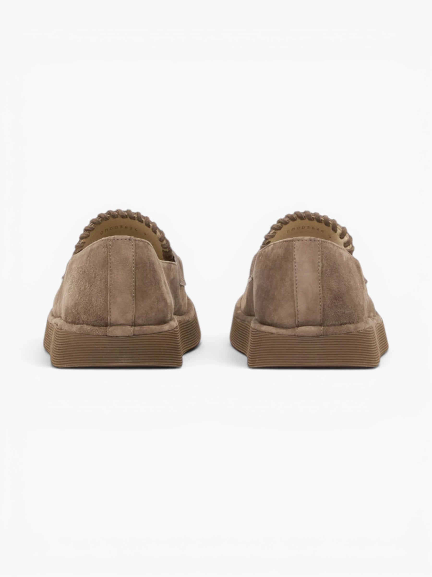 Suede Loafers - Licht beige