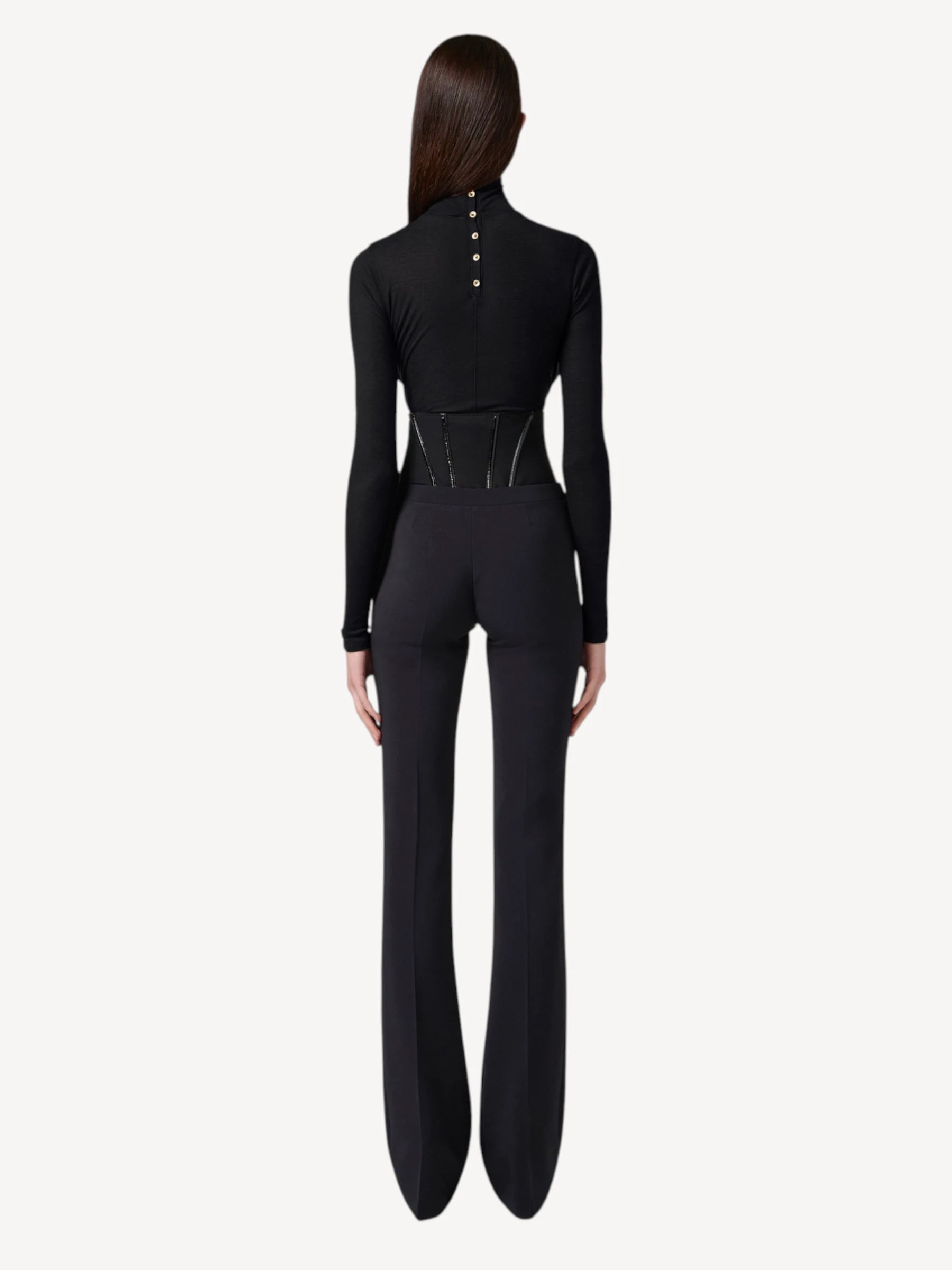 Tricot Top - Nero