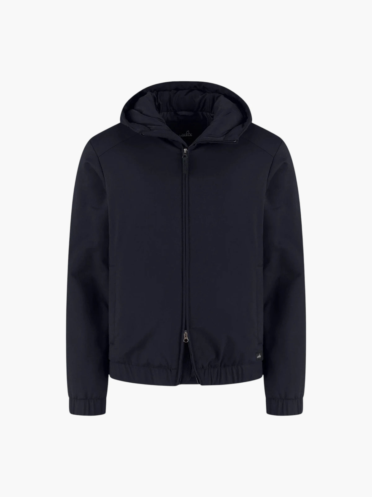 Wahts Rodan Soft Wool Hooded Commuter Jas - Donkerblauw