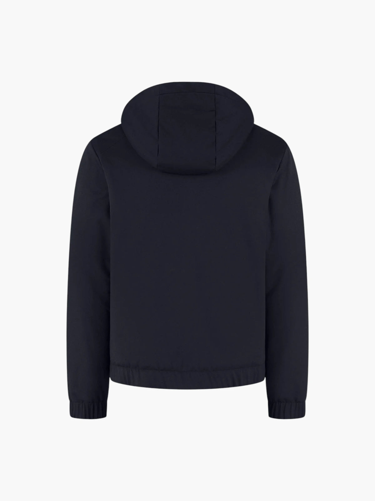 Wahts Rodan Soft Wool Hooded Commuter Jas - Donkerblauw