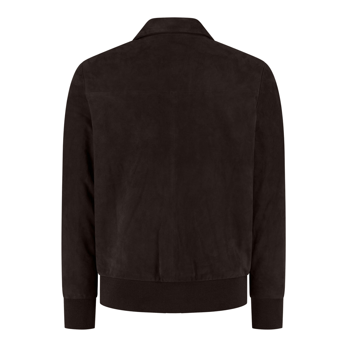 Wahts Barnes Soft Suede City Jacket - Donkerbruin
