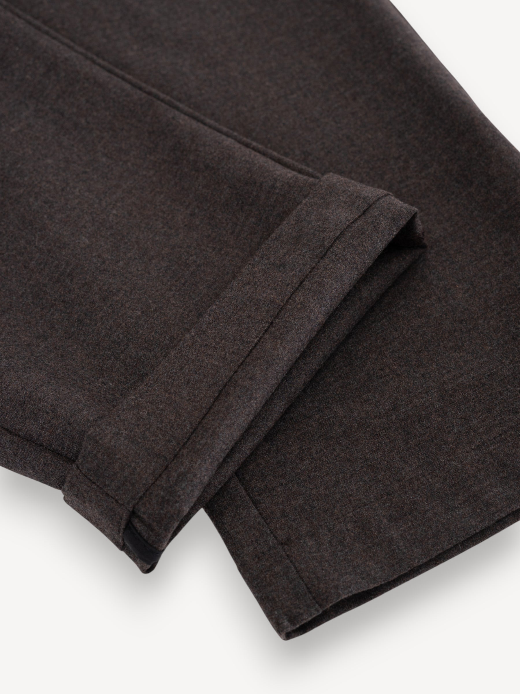 Brett Tech Stretch Wool Pants - Donkerbruin