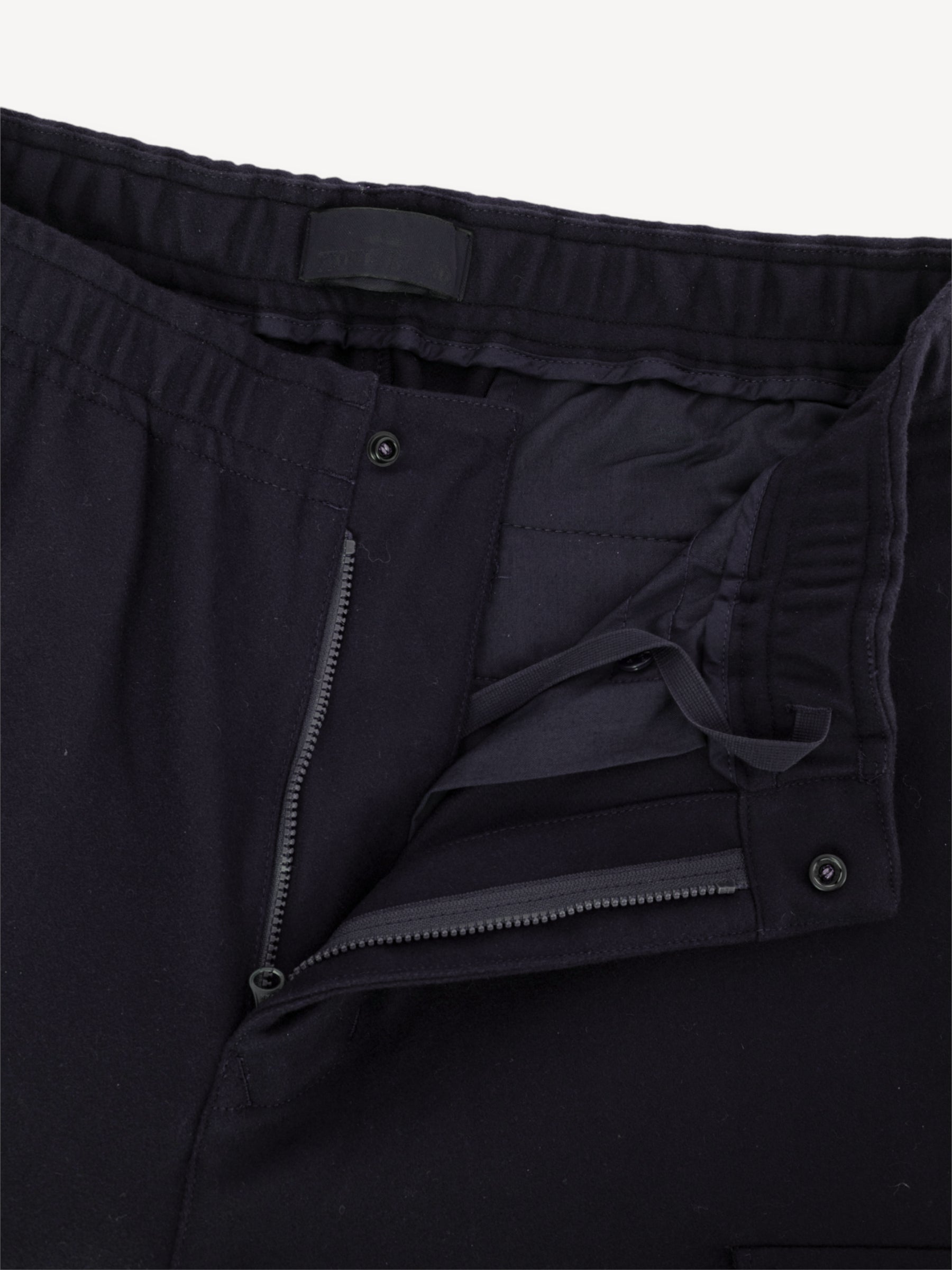Ghost Piece Flannel Pants - Donkerblauw