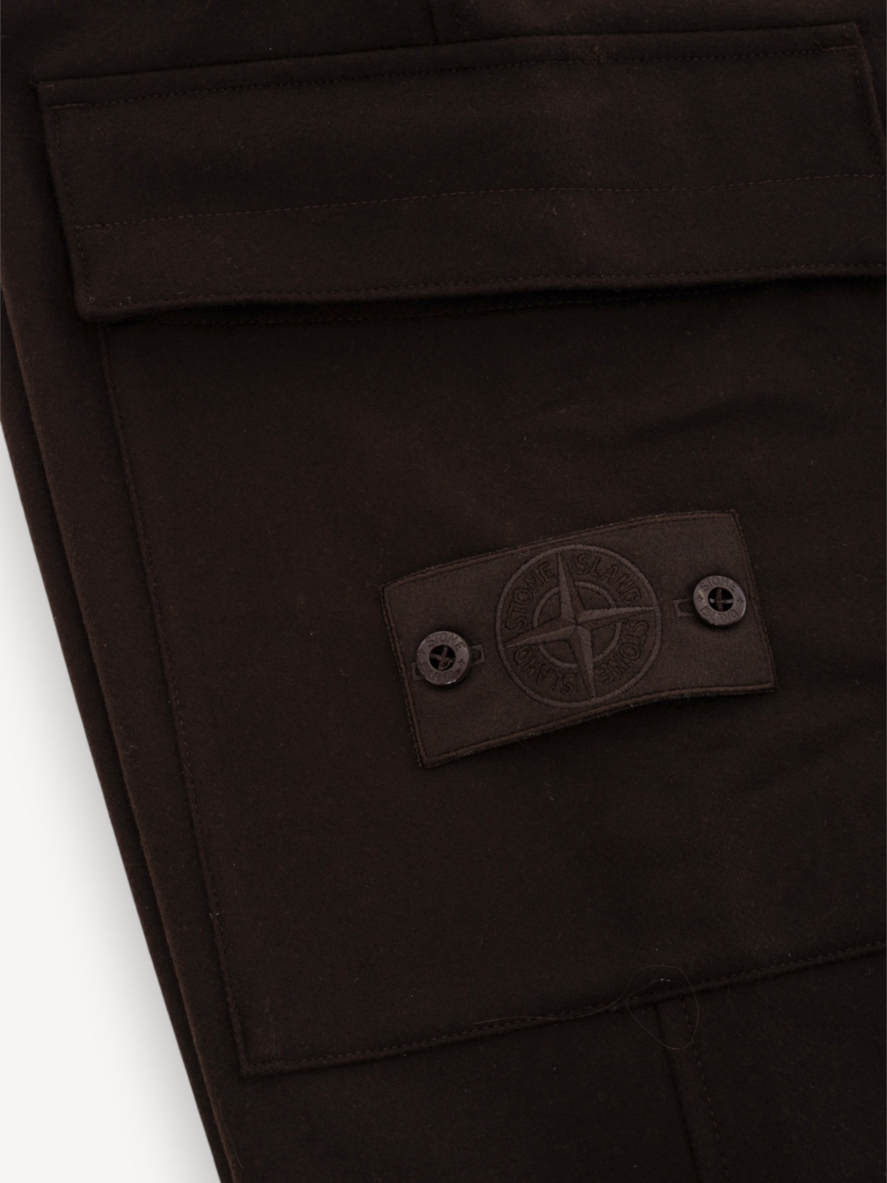 Ghost Piece Flannel Pants - Donkerbruin