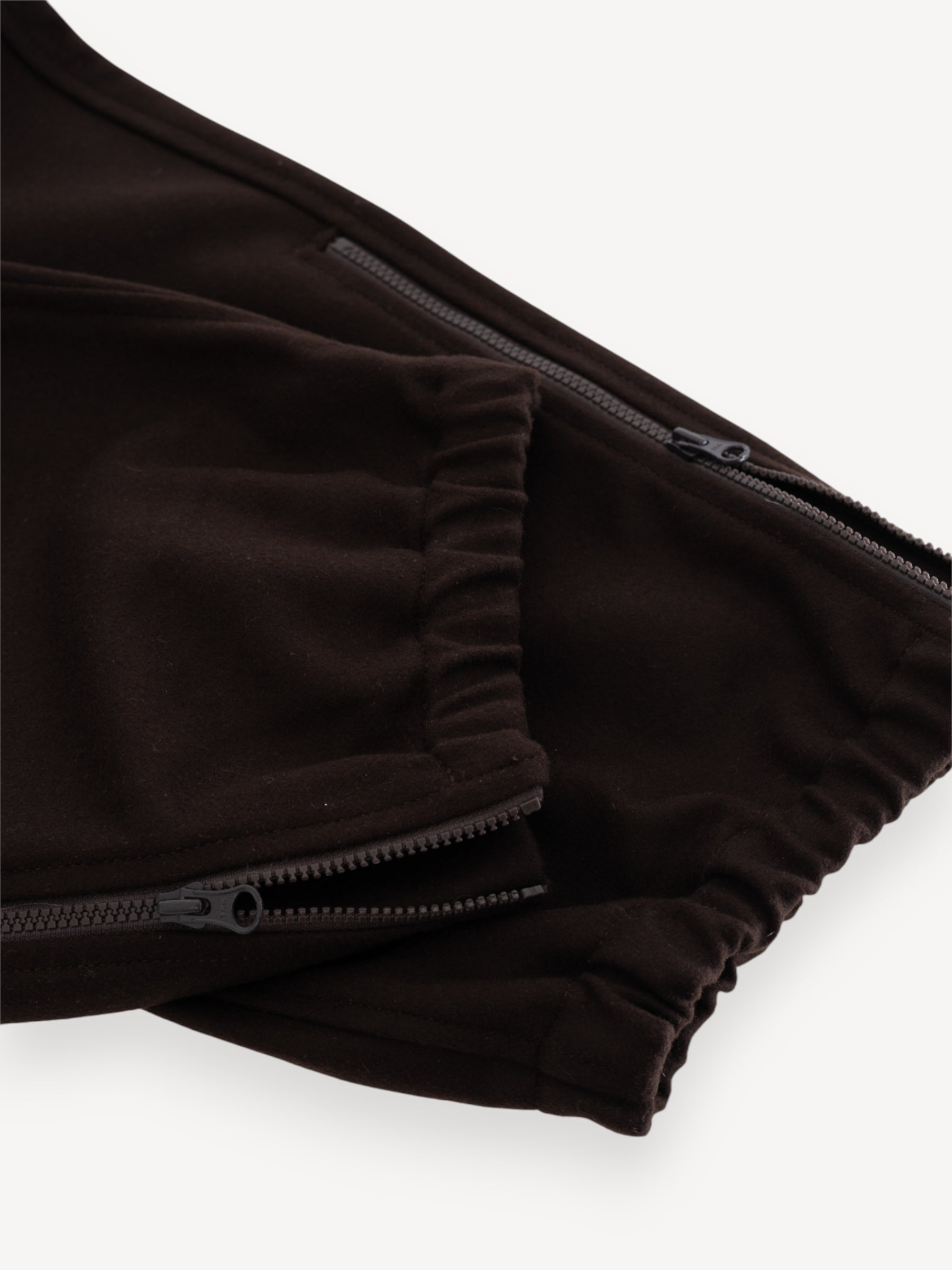 Ghost Piece Flannel Pants - Donkerbruin