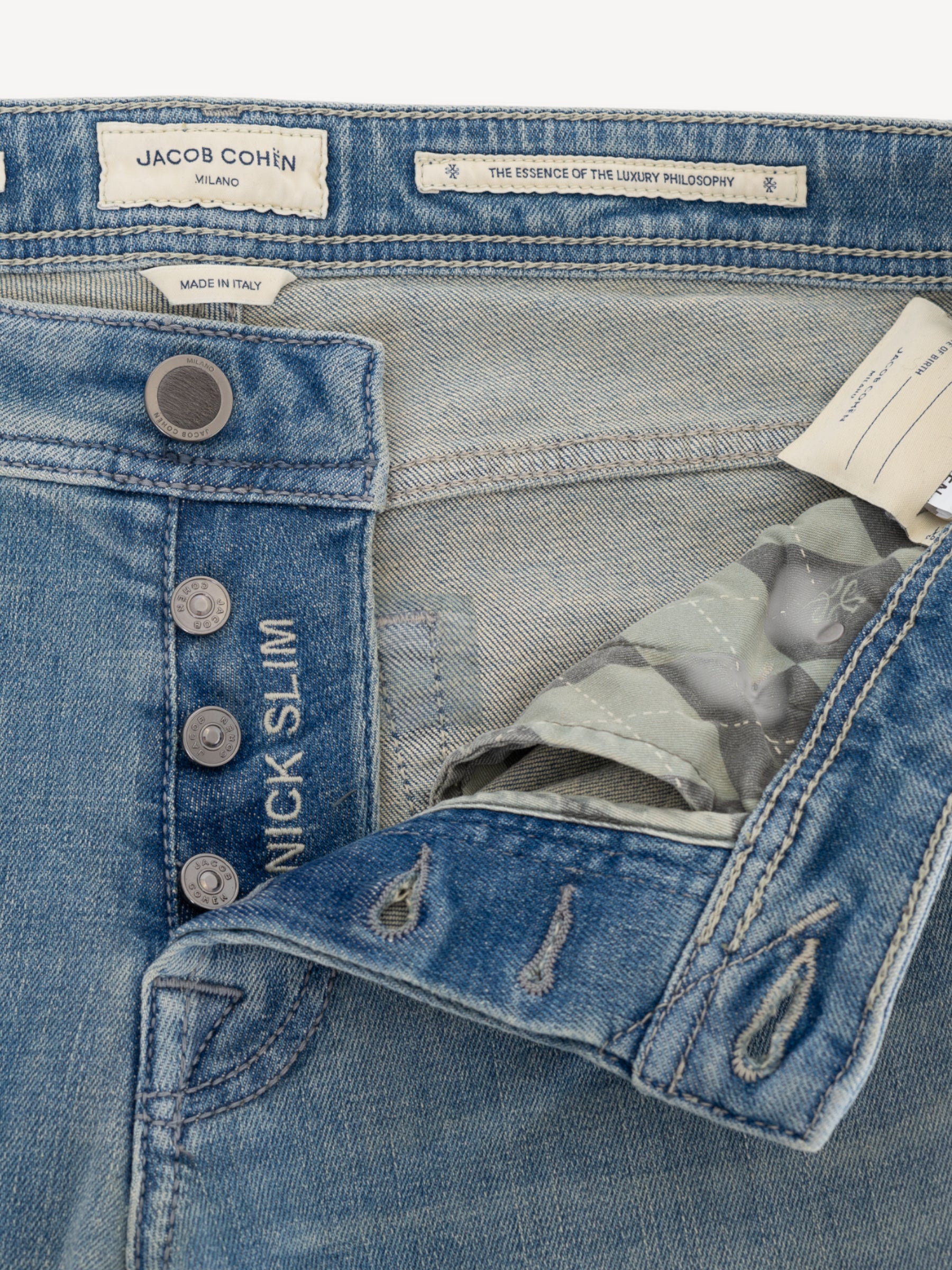 Nick Slim Jeans - Lichtblauw