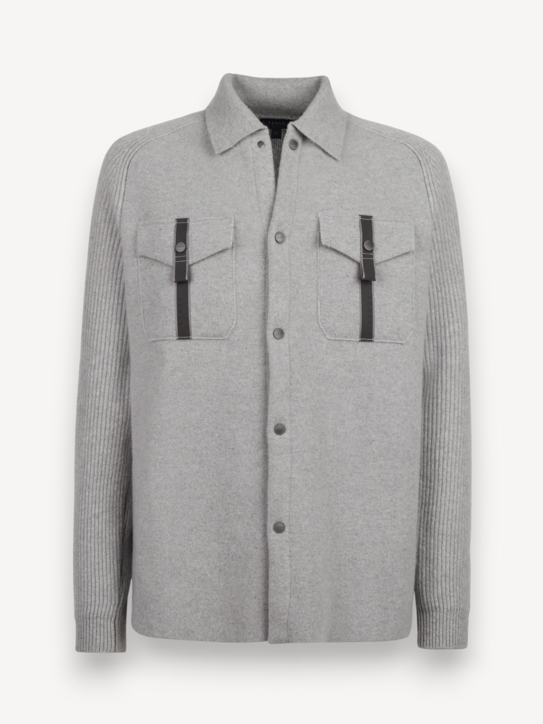 Felted Overshirt - Grijs