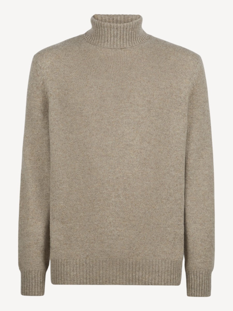 Cashmere Turtleneck - Beige