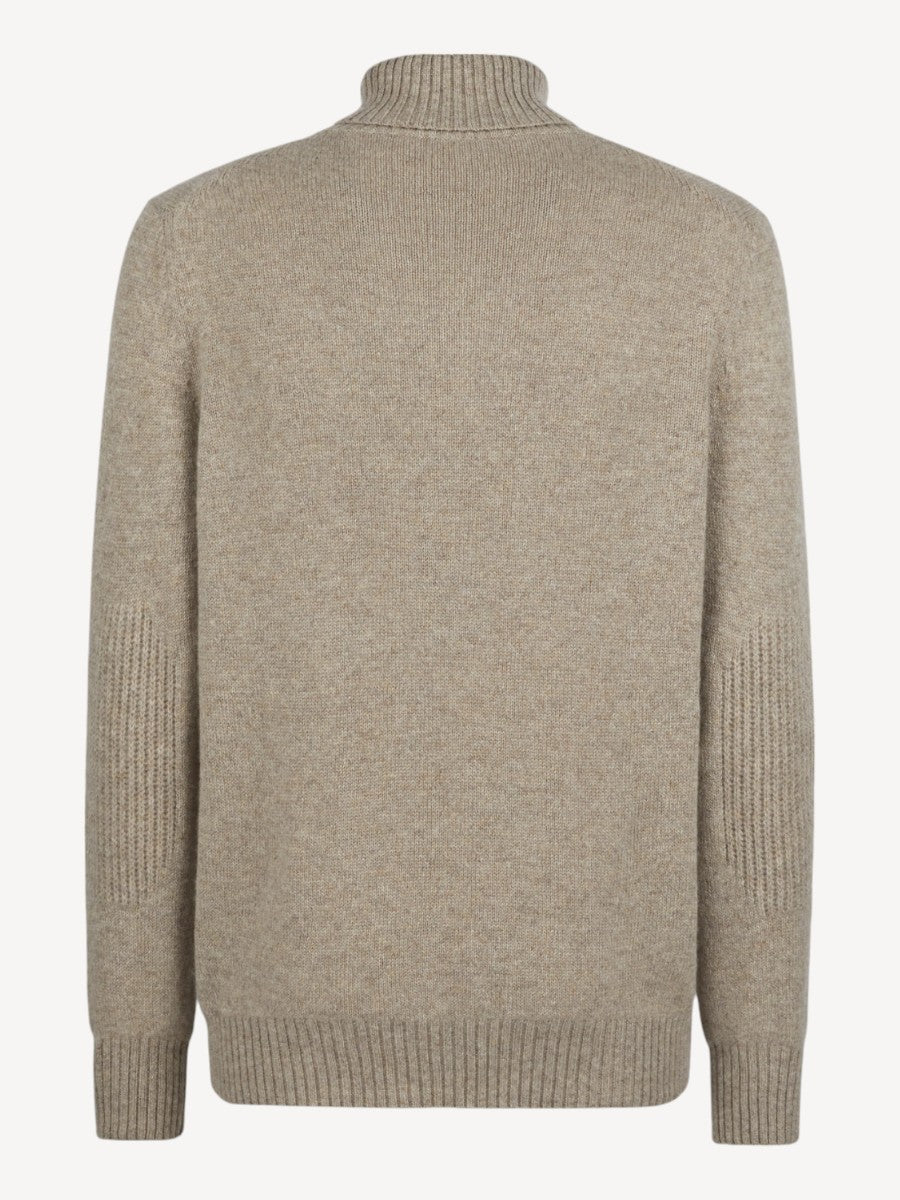 Cashmere Turtleneck - Beige