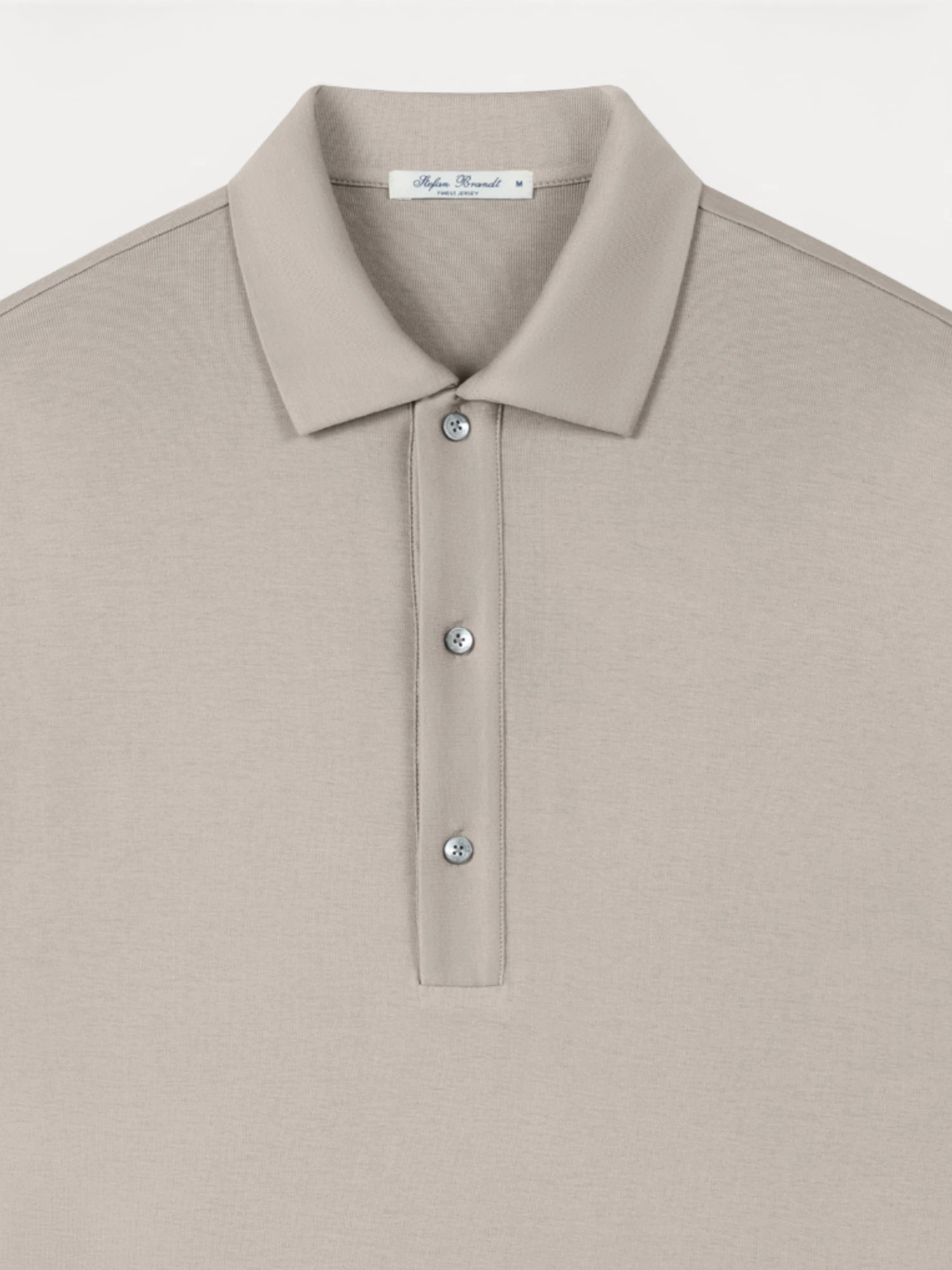 Urpima Sea Island® LS Polo - Stone