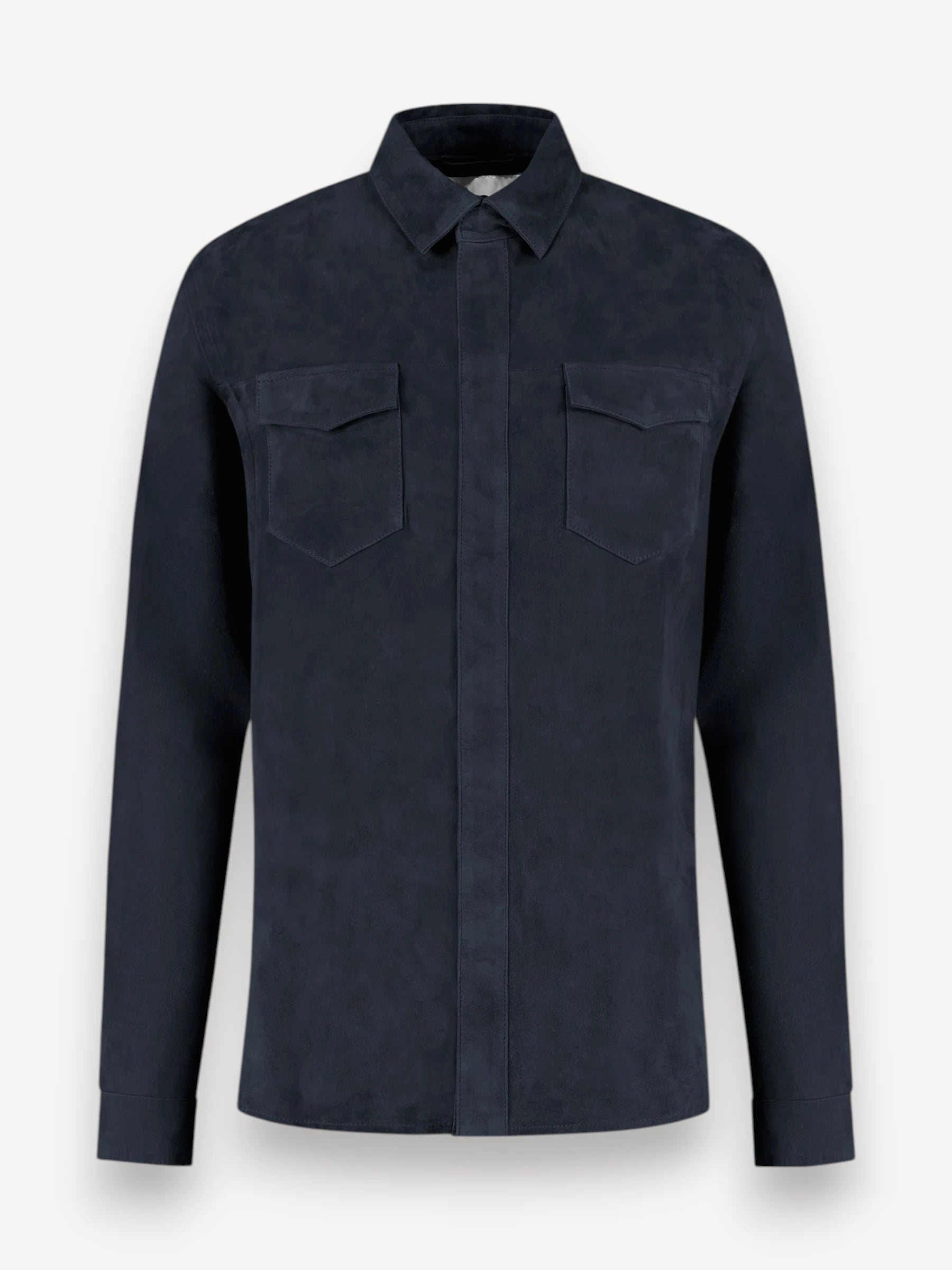 Robert Overshirt Suede - Royal