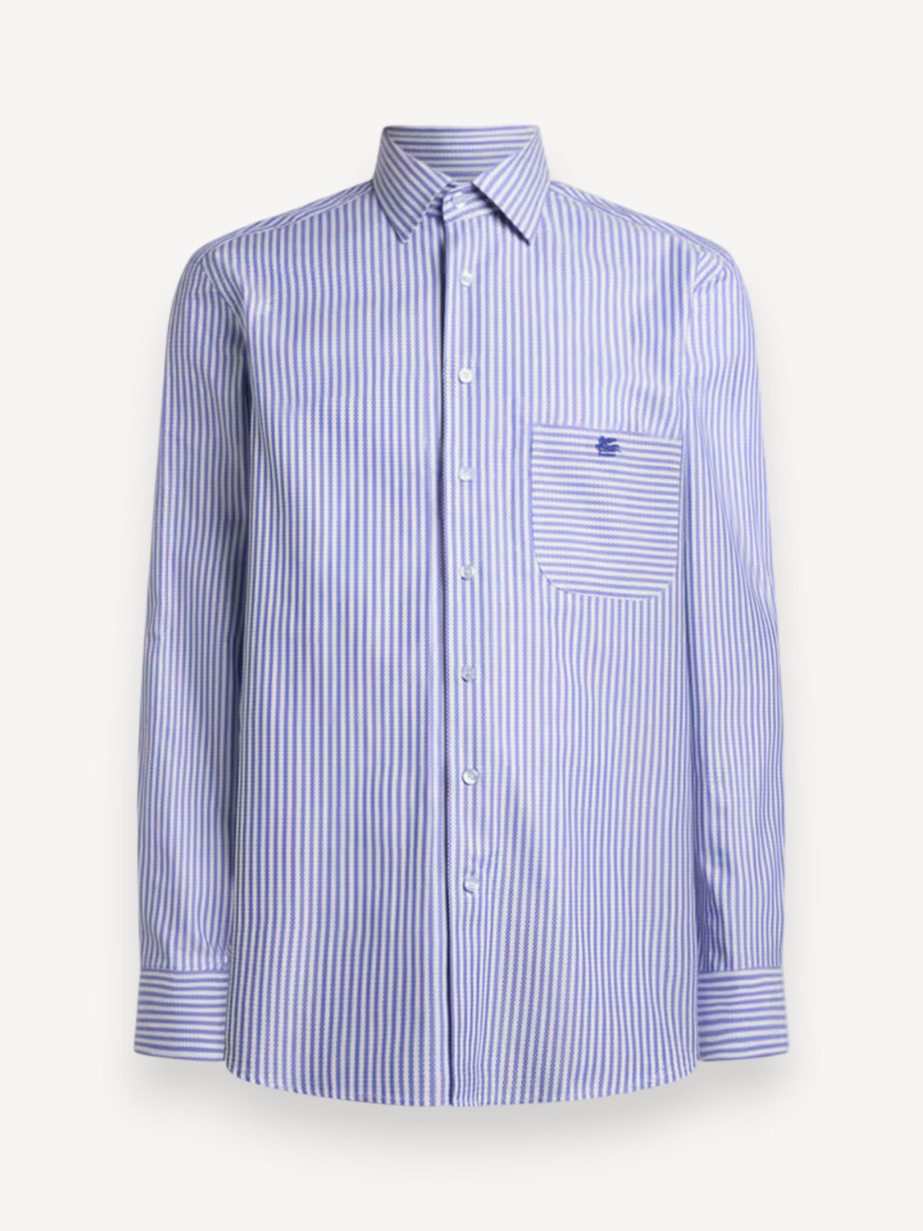 Striped Shirt - Light Blue