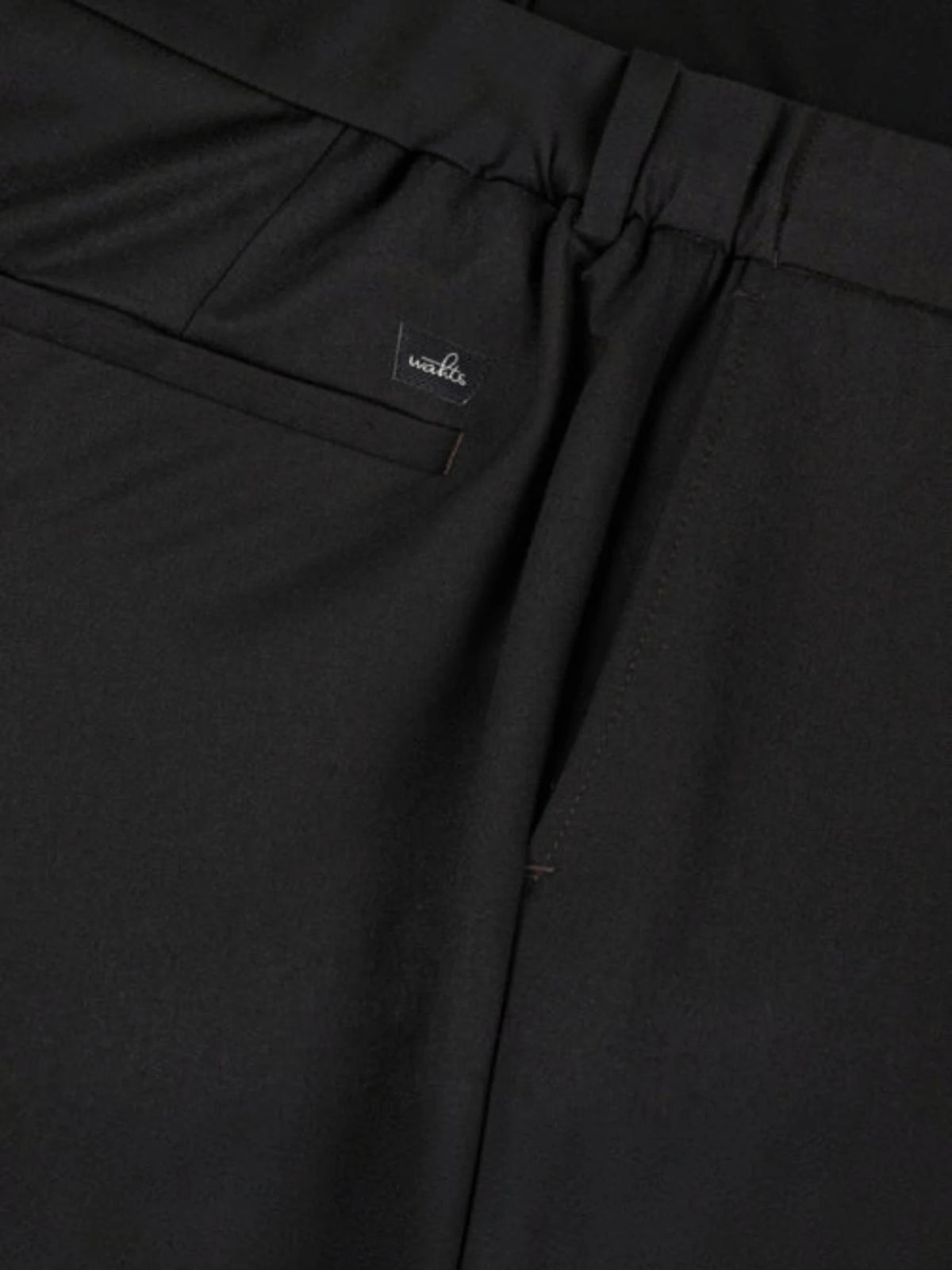 Wahts Soft Wool Travel Trousers - Deep Brown