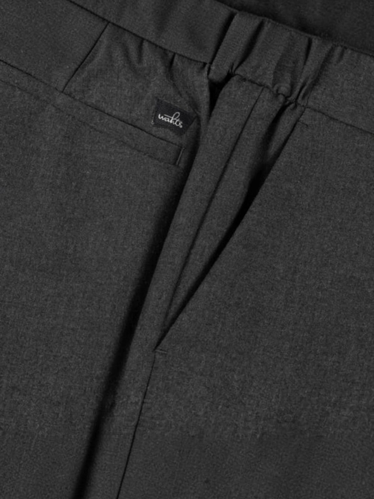 Beckett Wool Trousers - Anthracite Melange