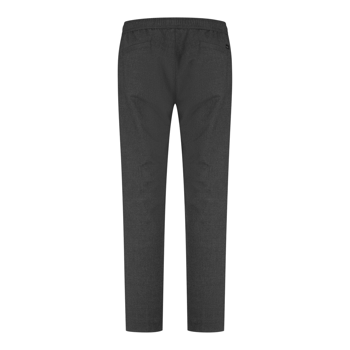Ronan Wool Trousers - Anthracite Melange