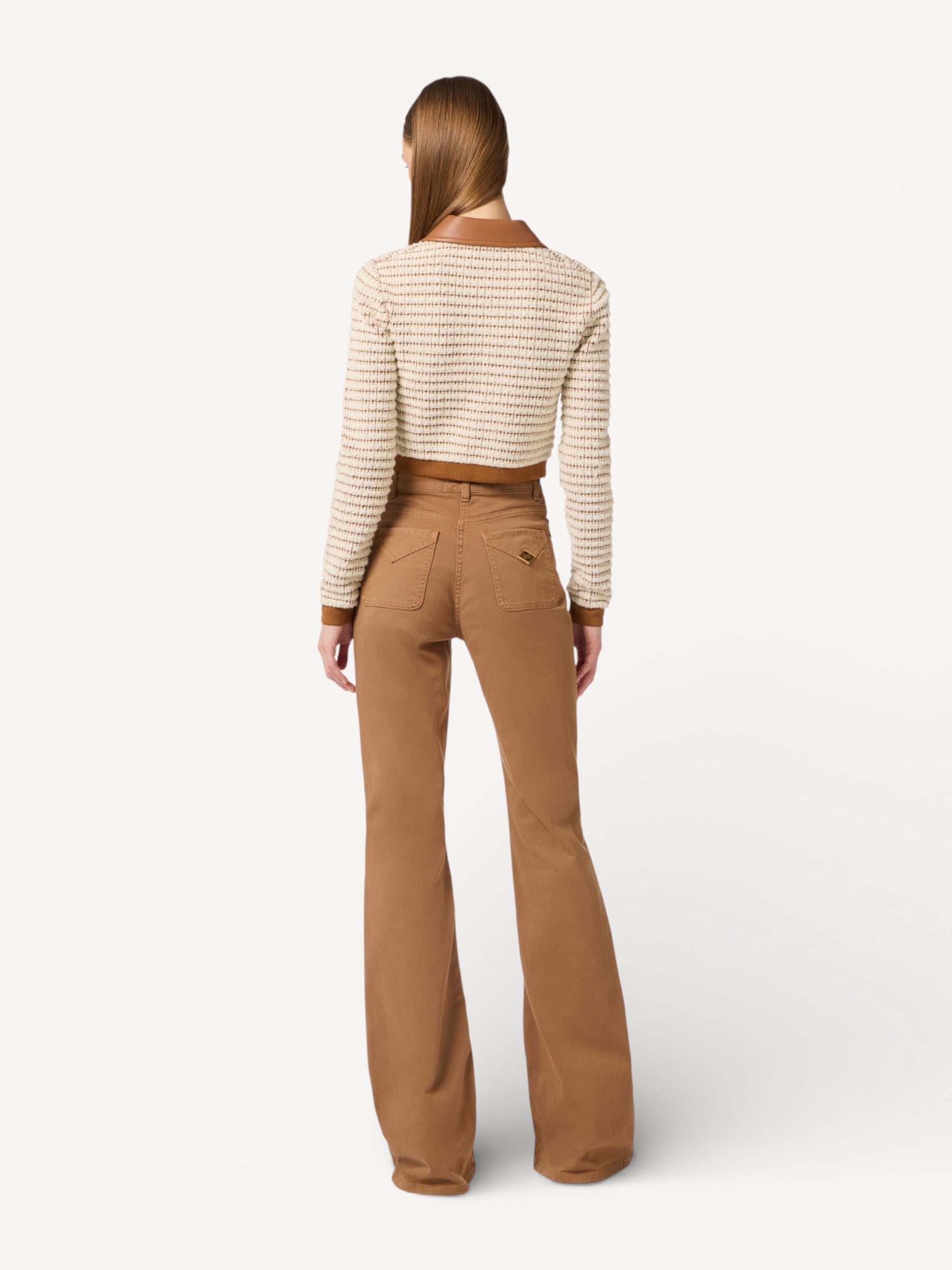 Bell-Bottom Jeans - Bruin