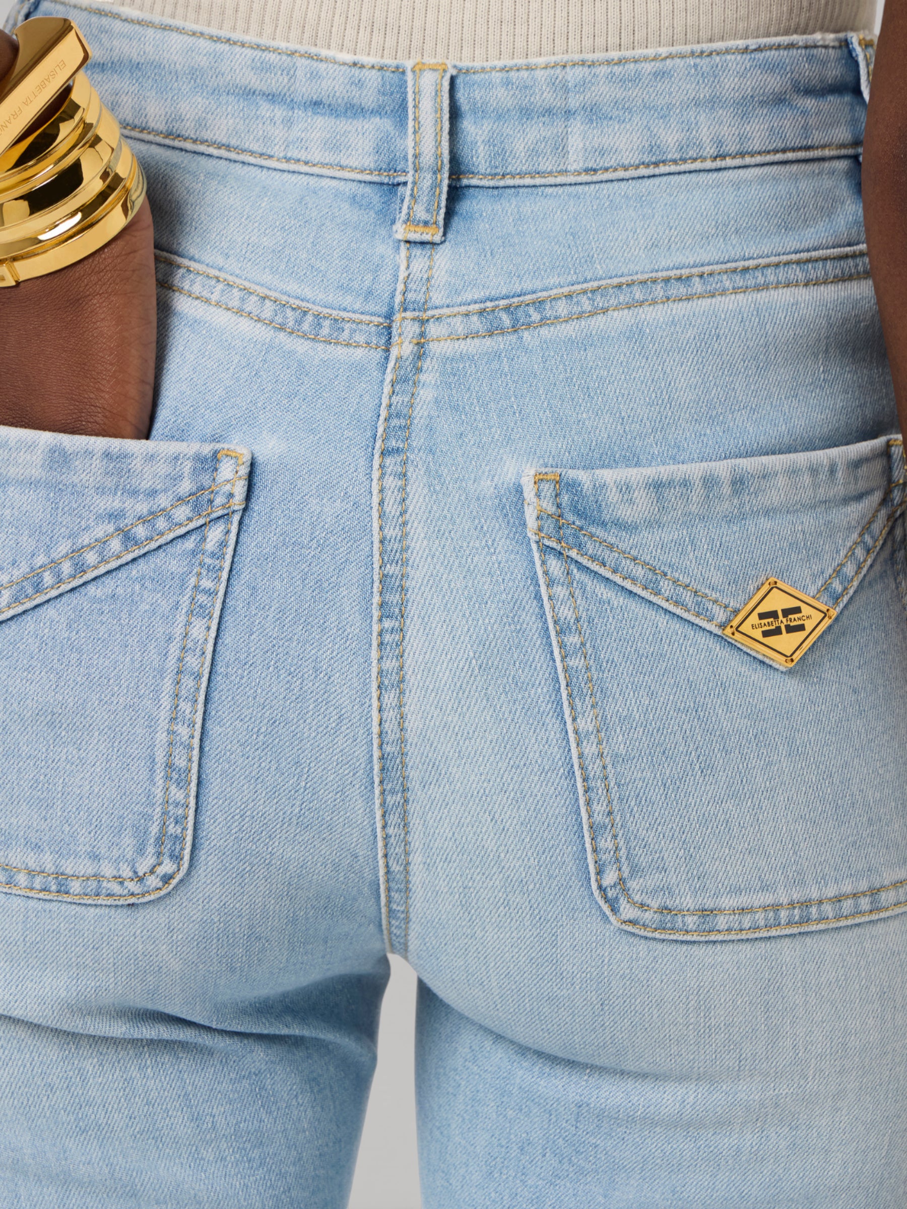 Boot-Cut Jeans - Lichtblauw