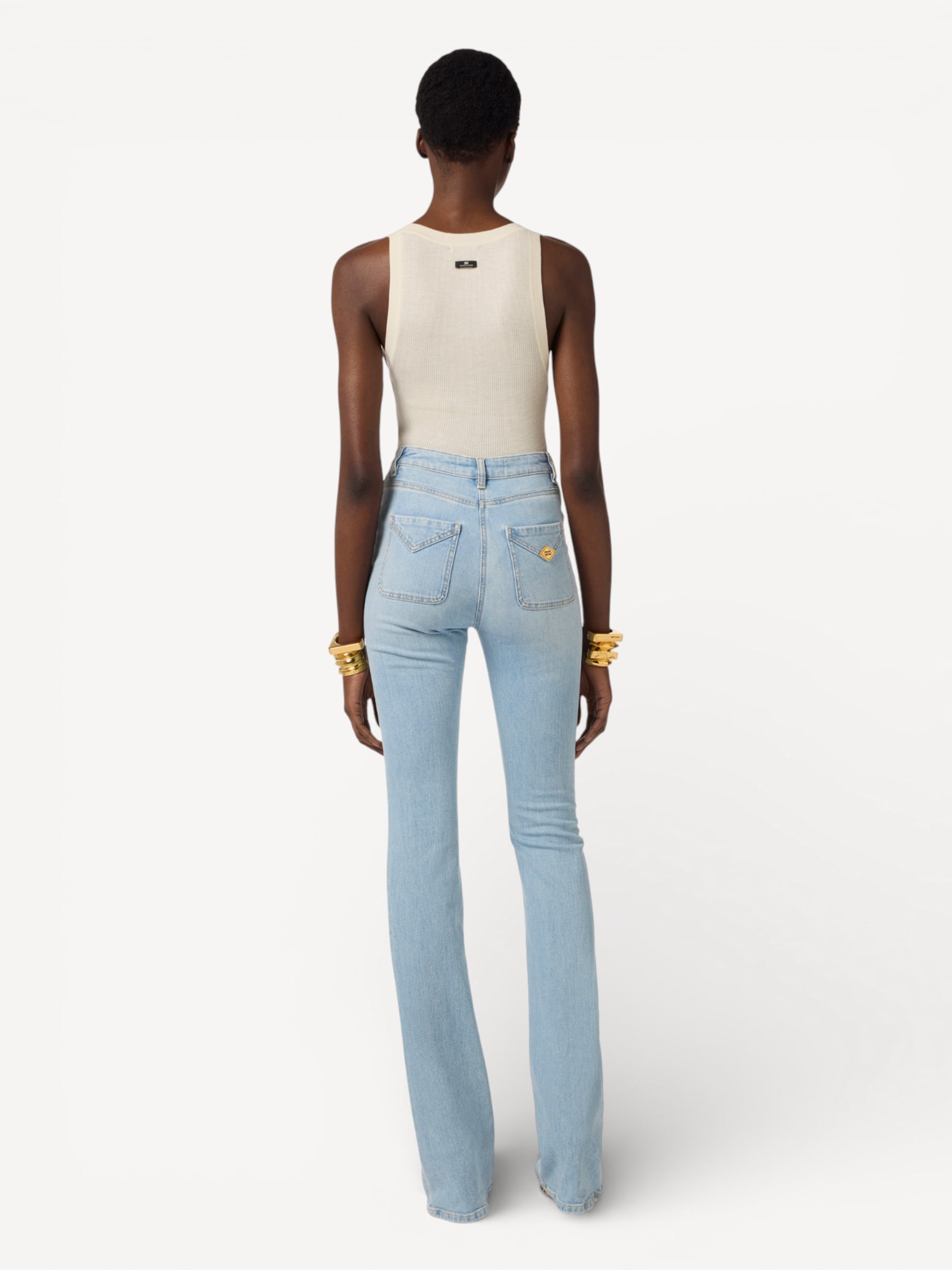 Boot-Cut Jeans - Lichtblauw