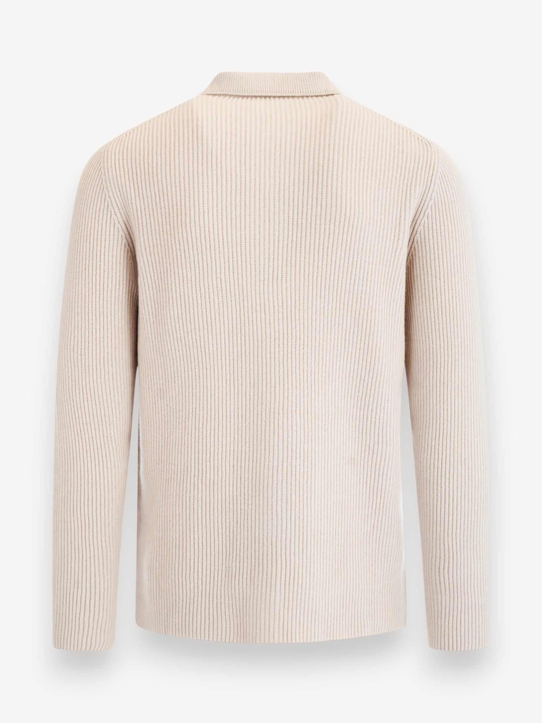 Rib Cardigan - Ecru