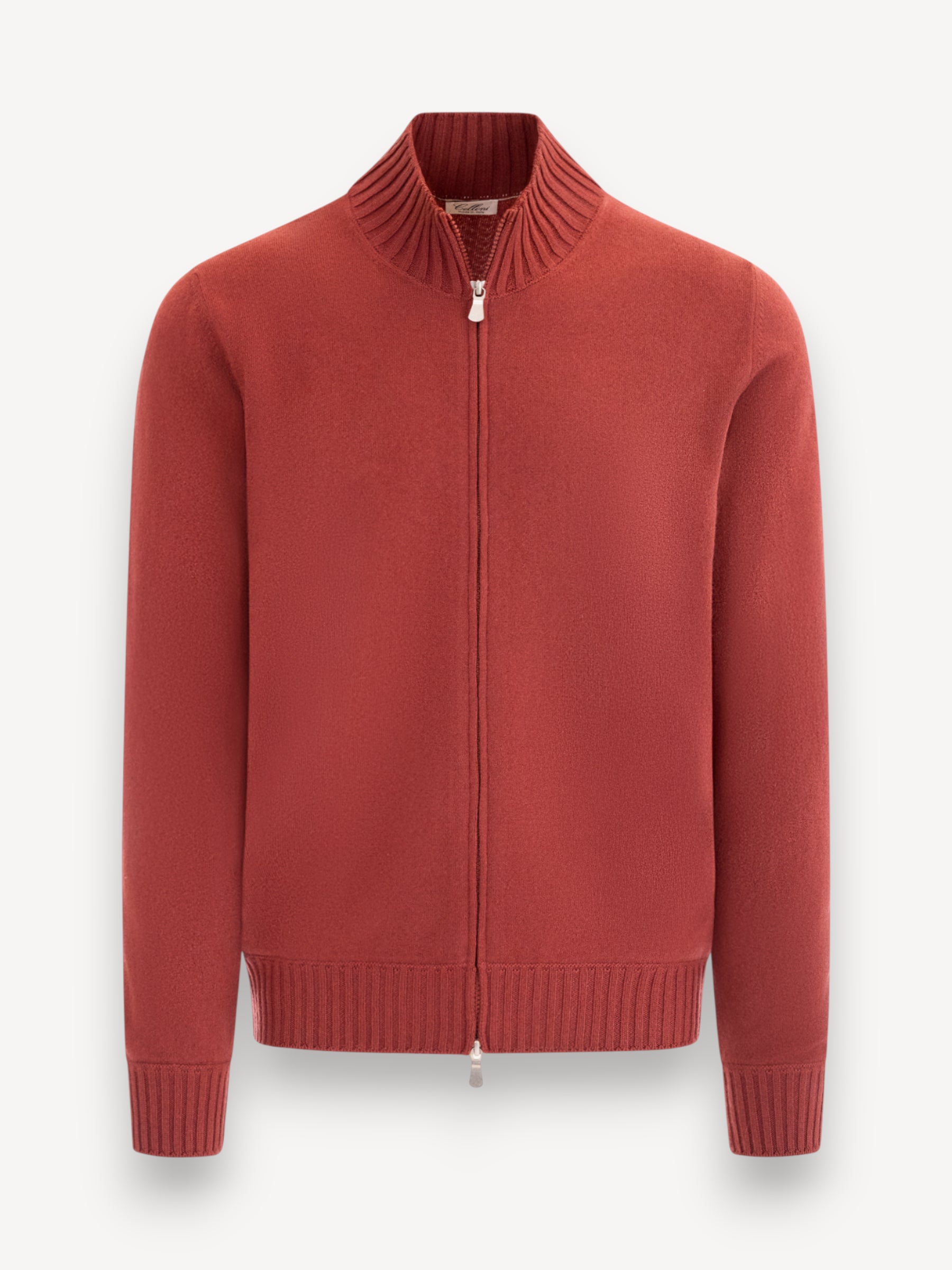 Cardigan Zip - Rood