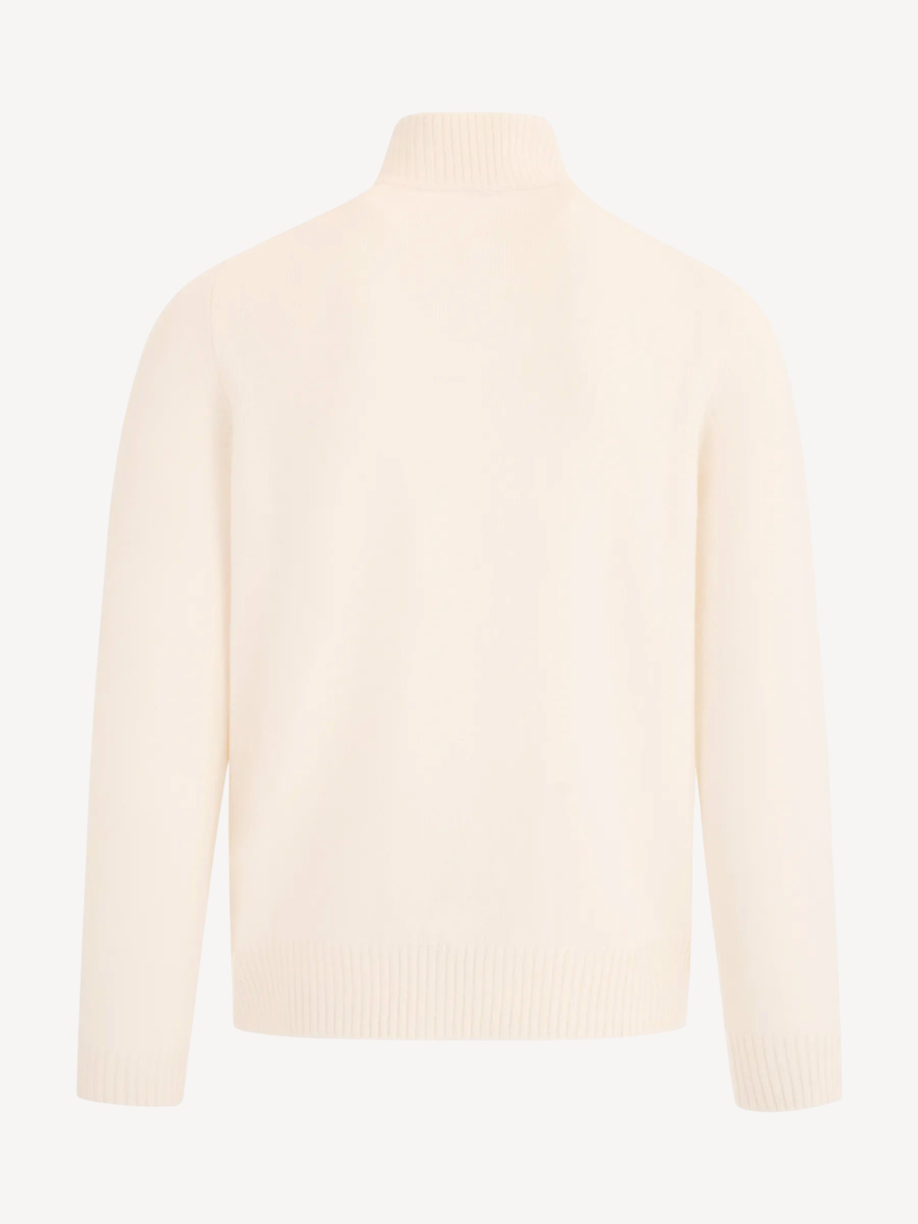 Half-Zip Sweater - Ecru
