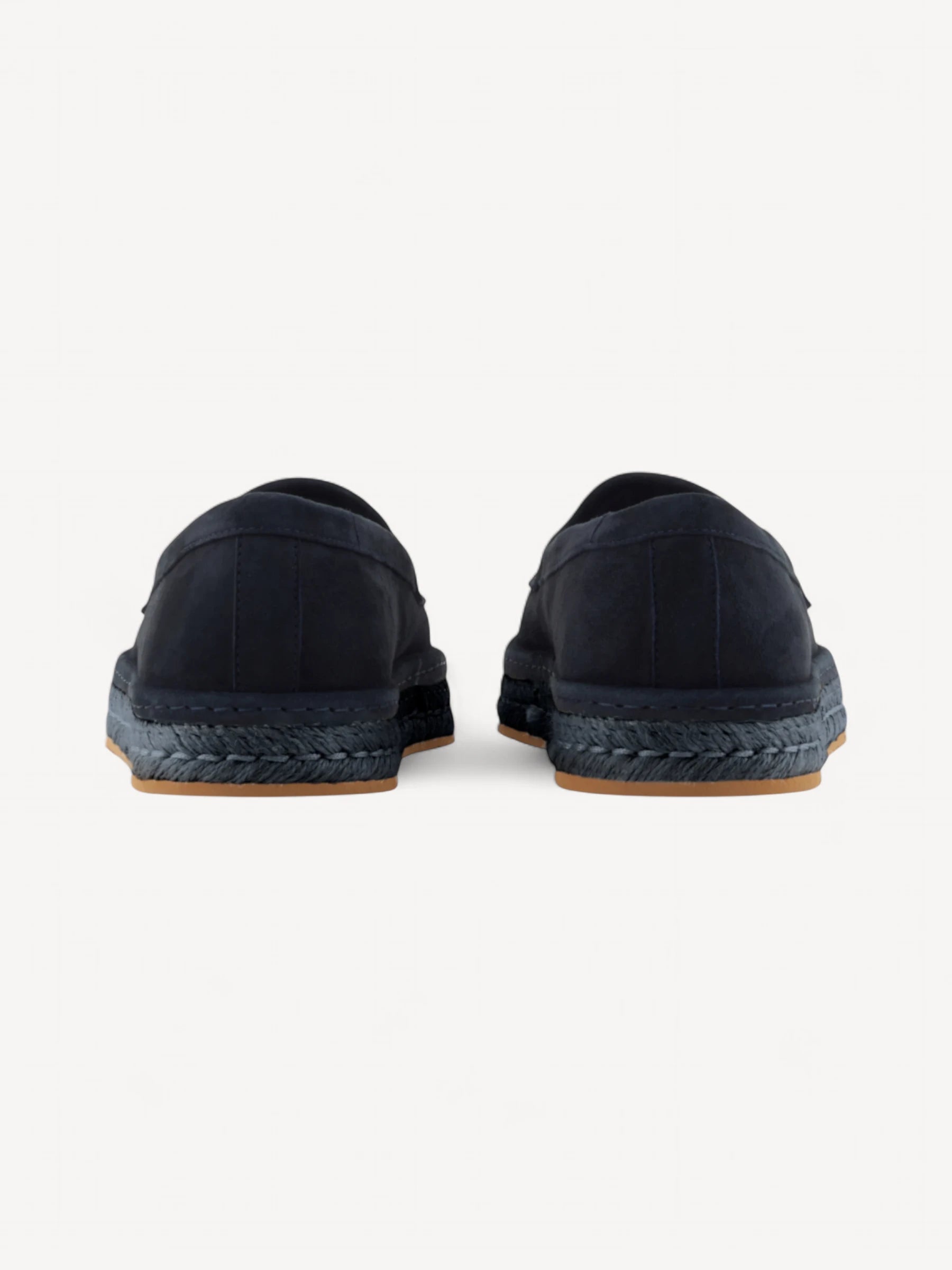 Goat Leather Loafer - Donkerblauw