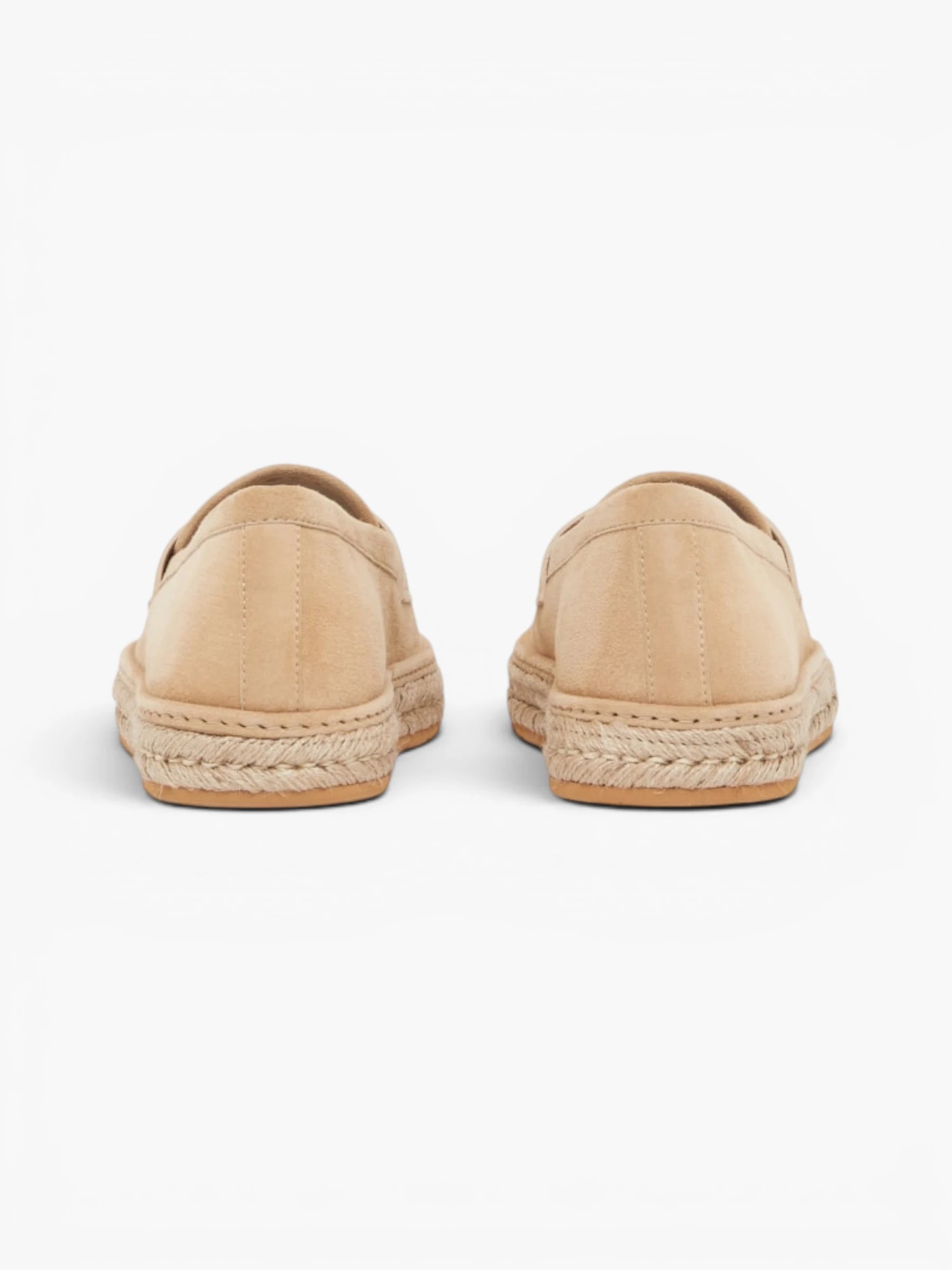 Leather Loafer - Beige