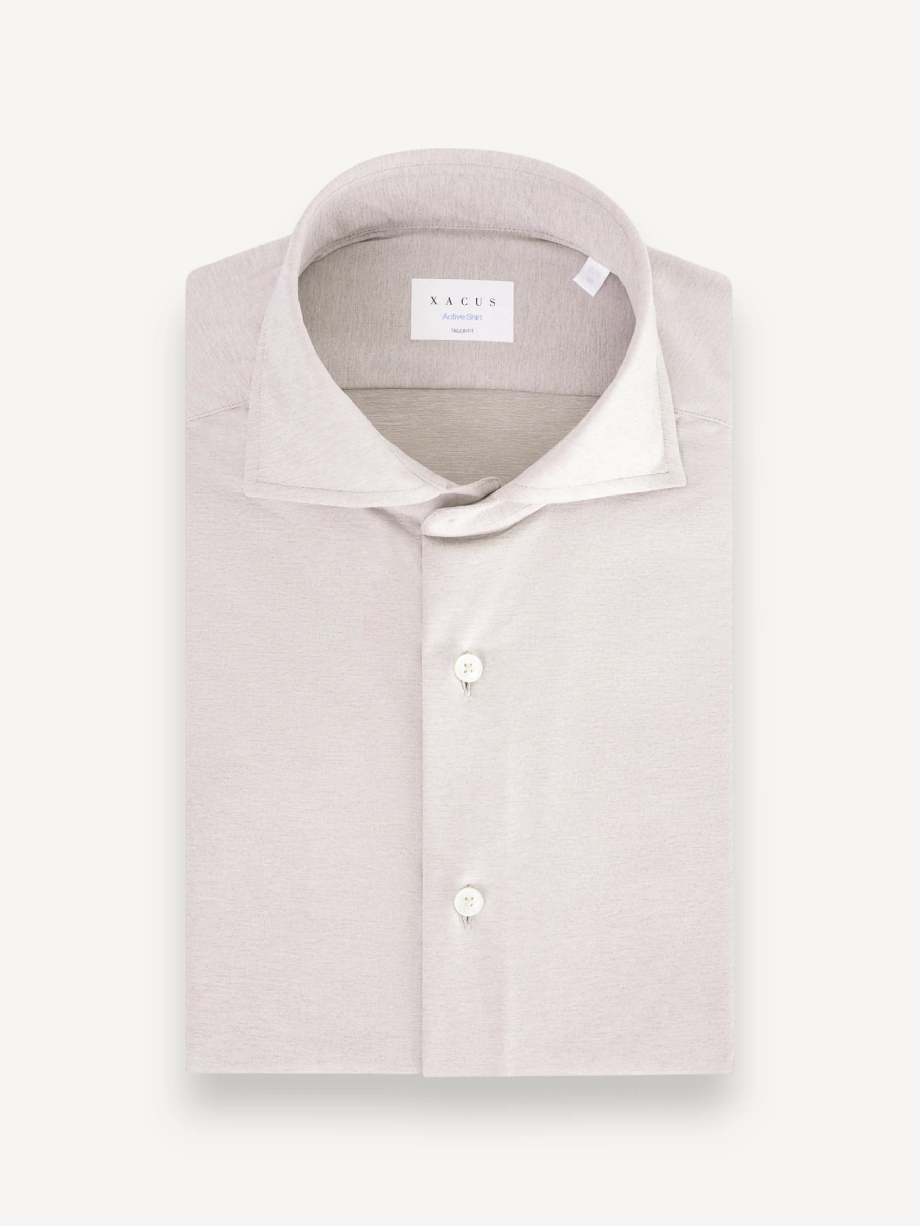 Active Shirt - Lichtbeige gemêleerd