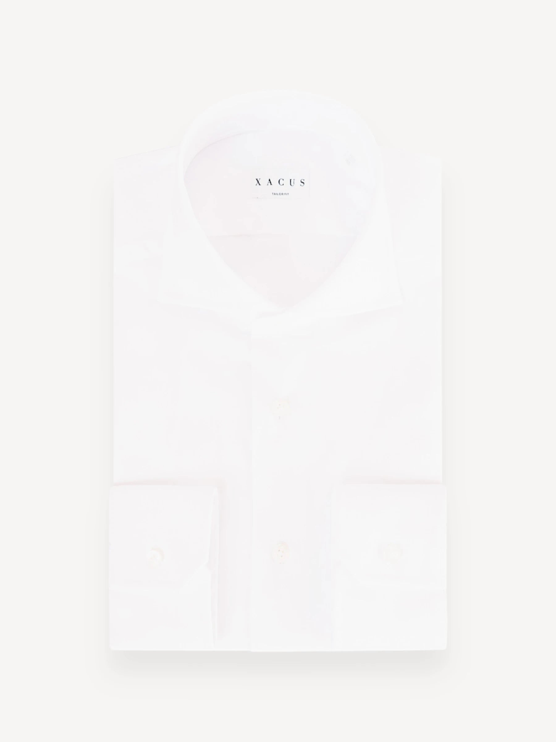 Cotton Stretch Shirt - Wit