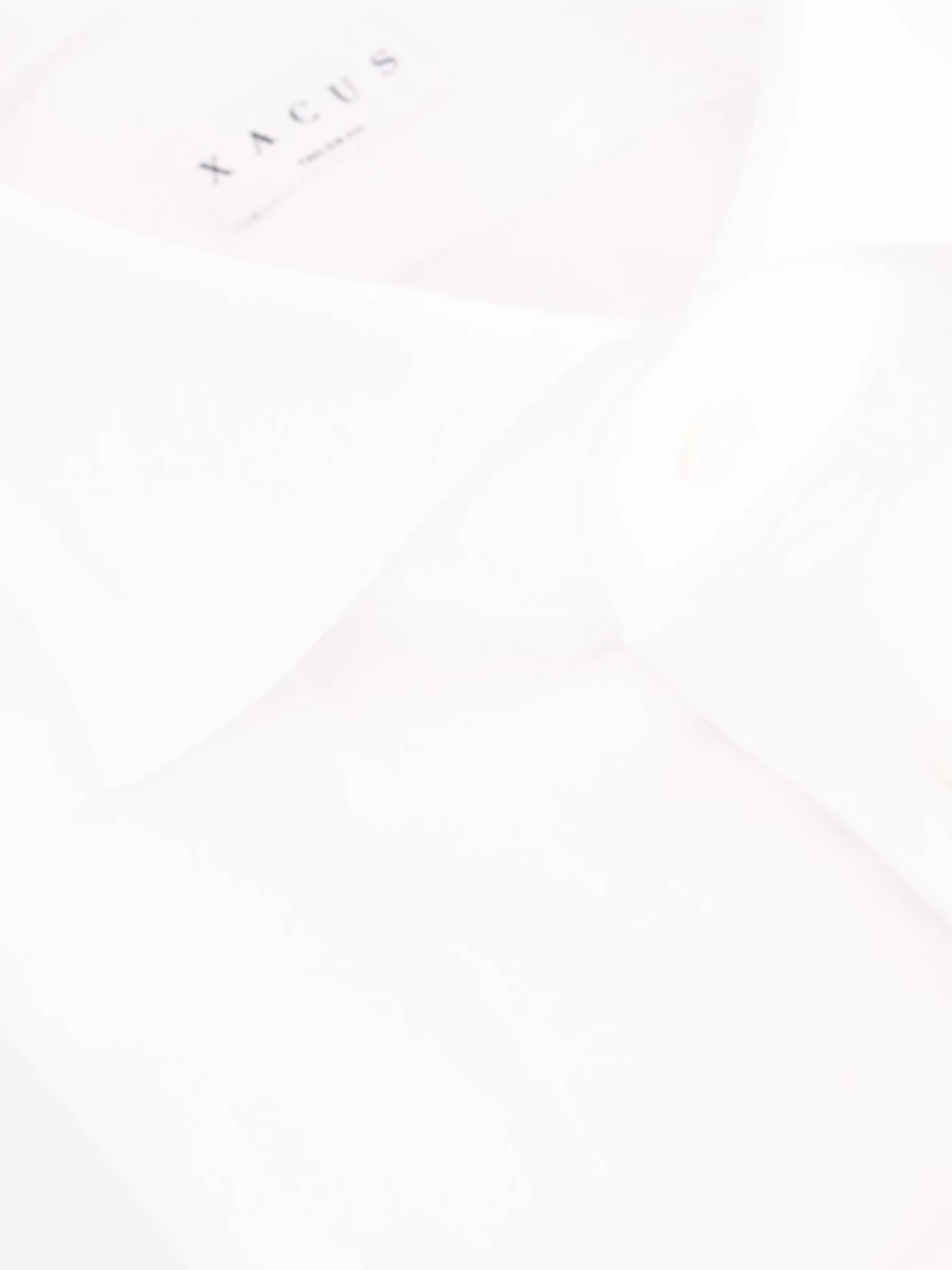 Cotton Stretch Shirt - Wit