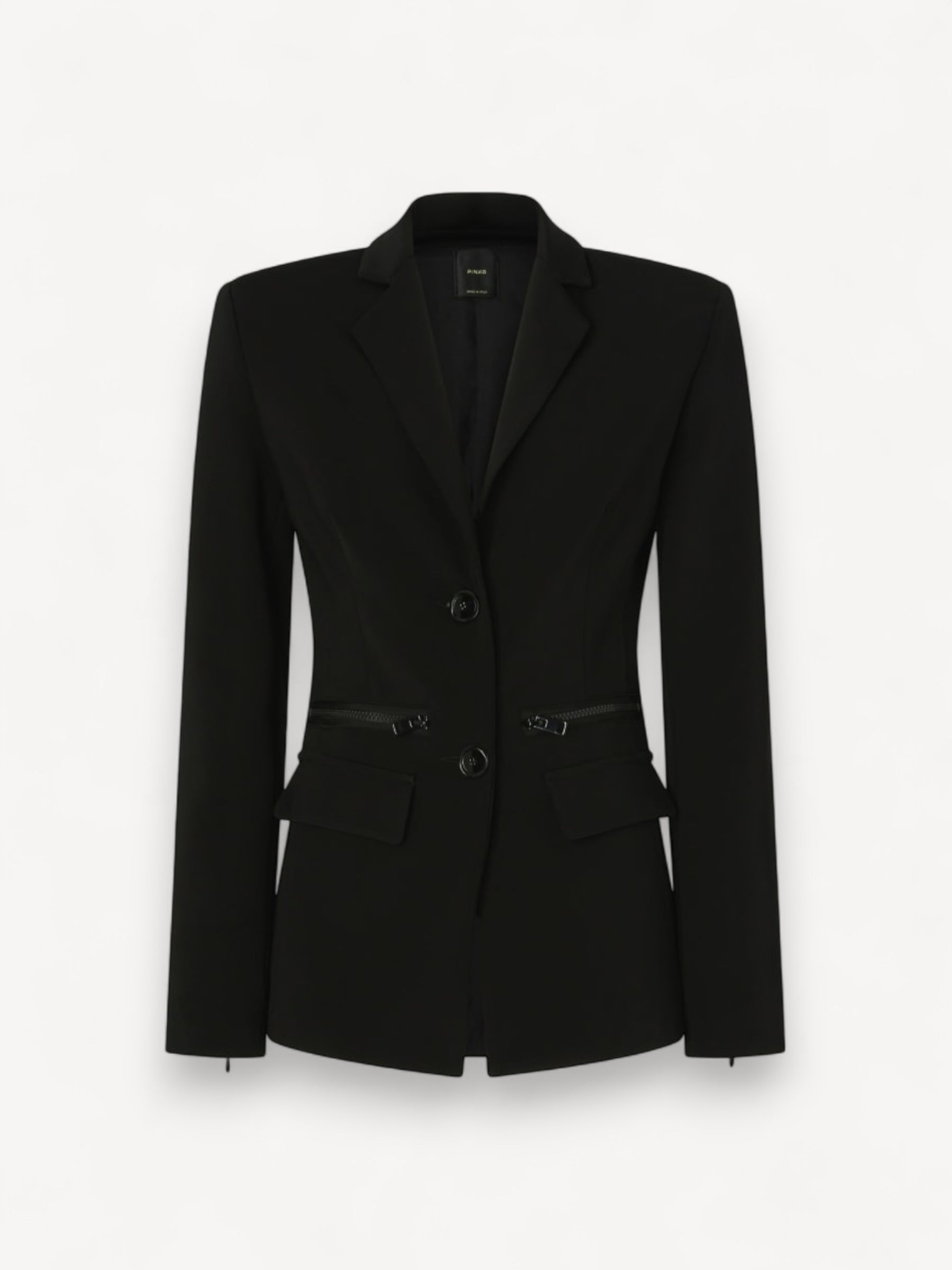 Neoprene Blazer - Zwart