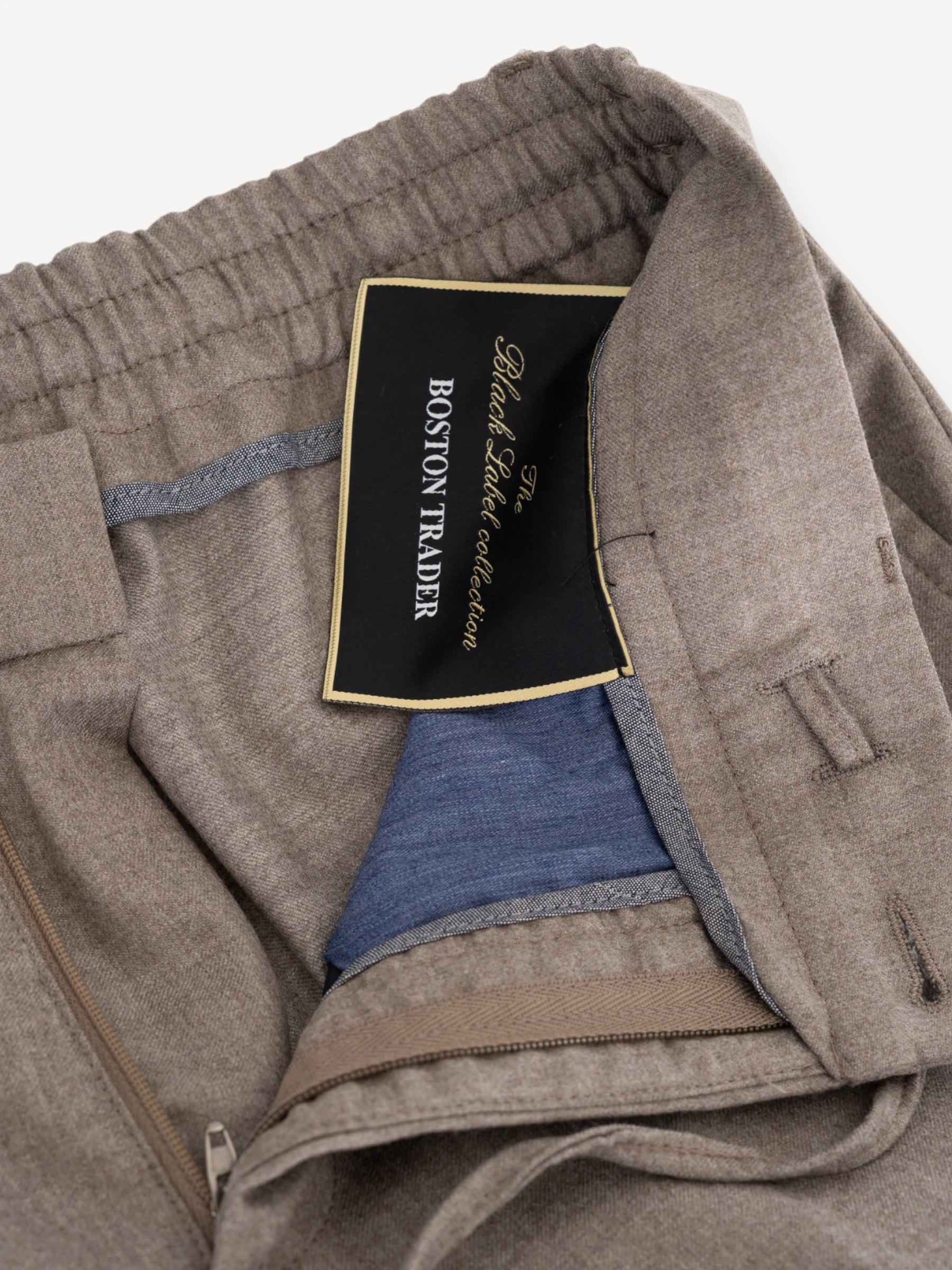 Spiaggia Flannel Pantalon - Beige