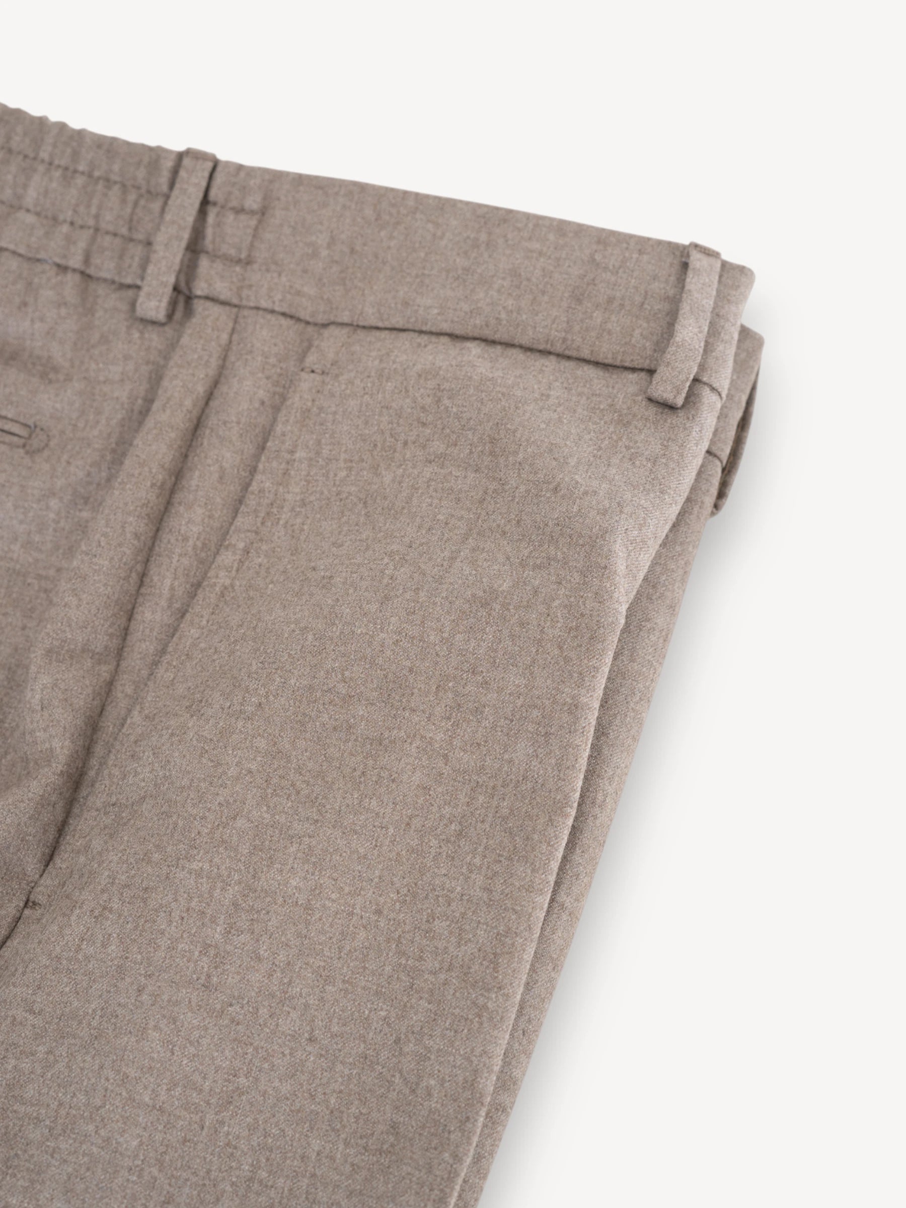 Spiaggia Flannel Pantalon - Beige