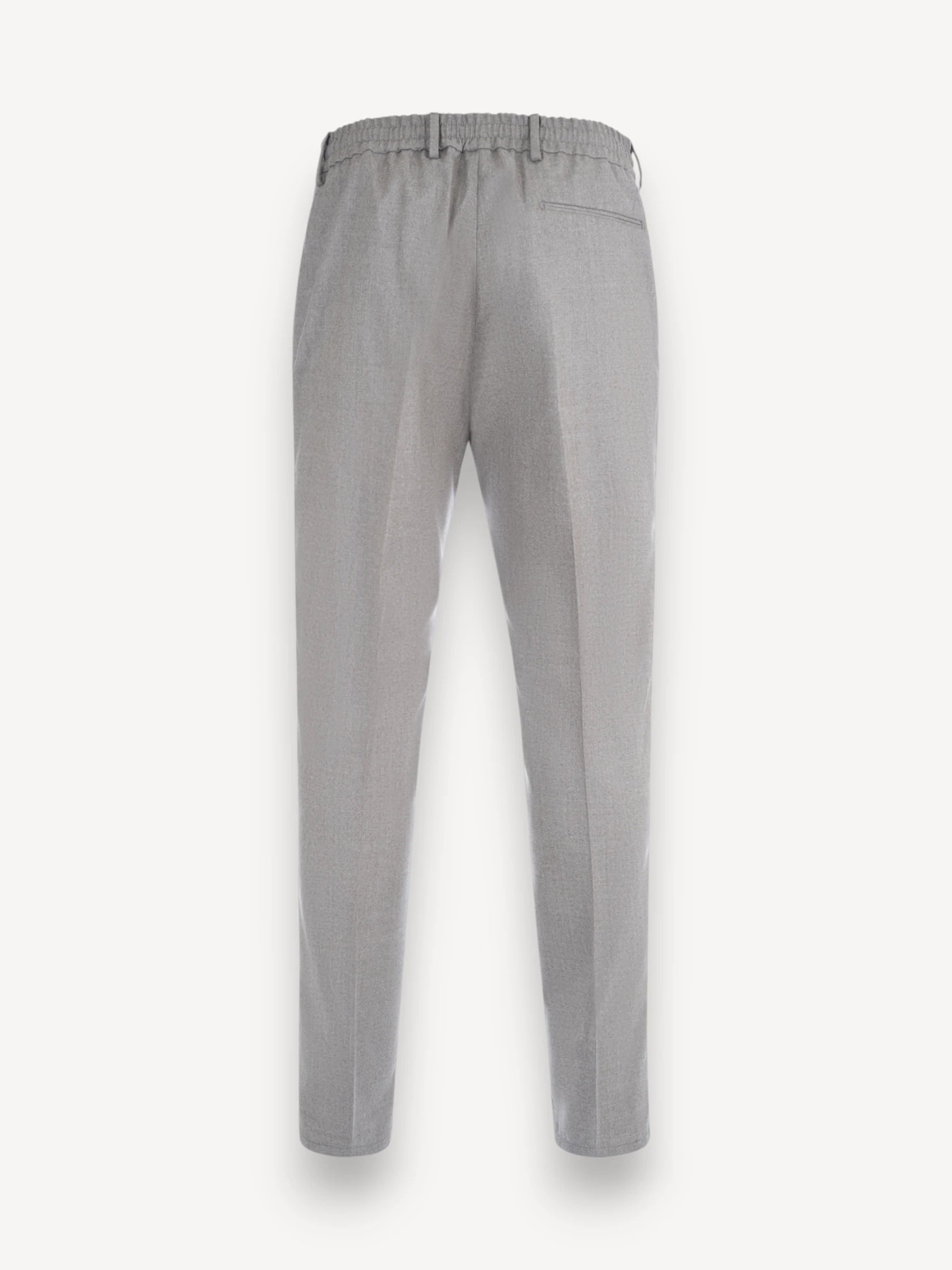 Spiaggia Flannel Pantalon - Lichtgrijs