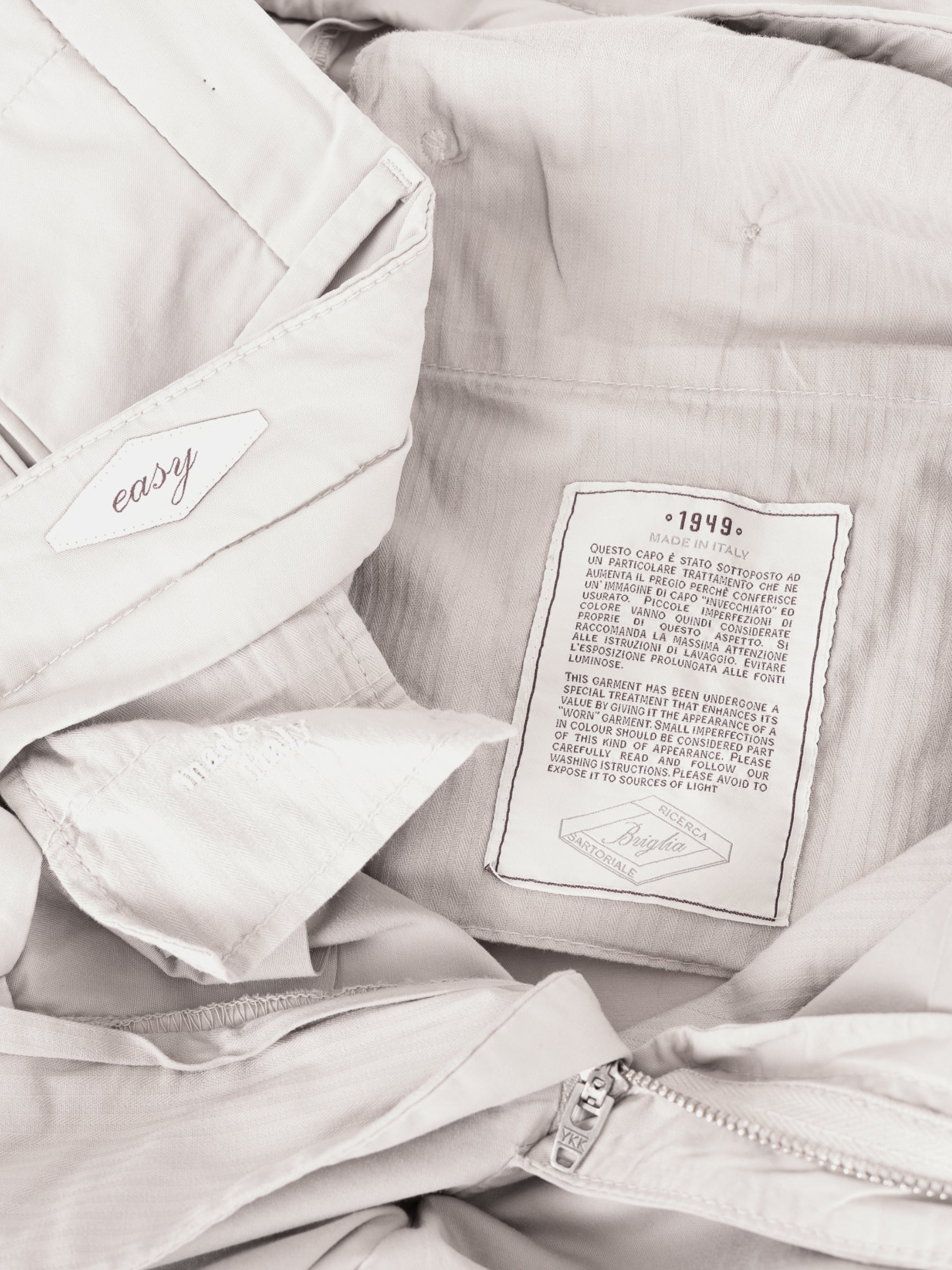 Cotton Stretch Chino - Lichtgrijs