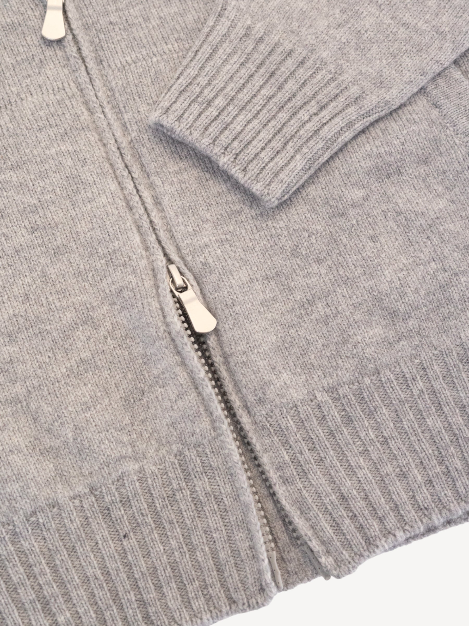 Wool Cardigan - Grijs