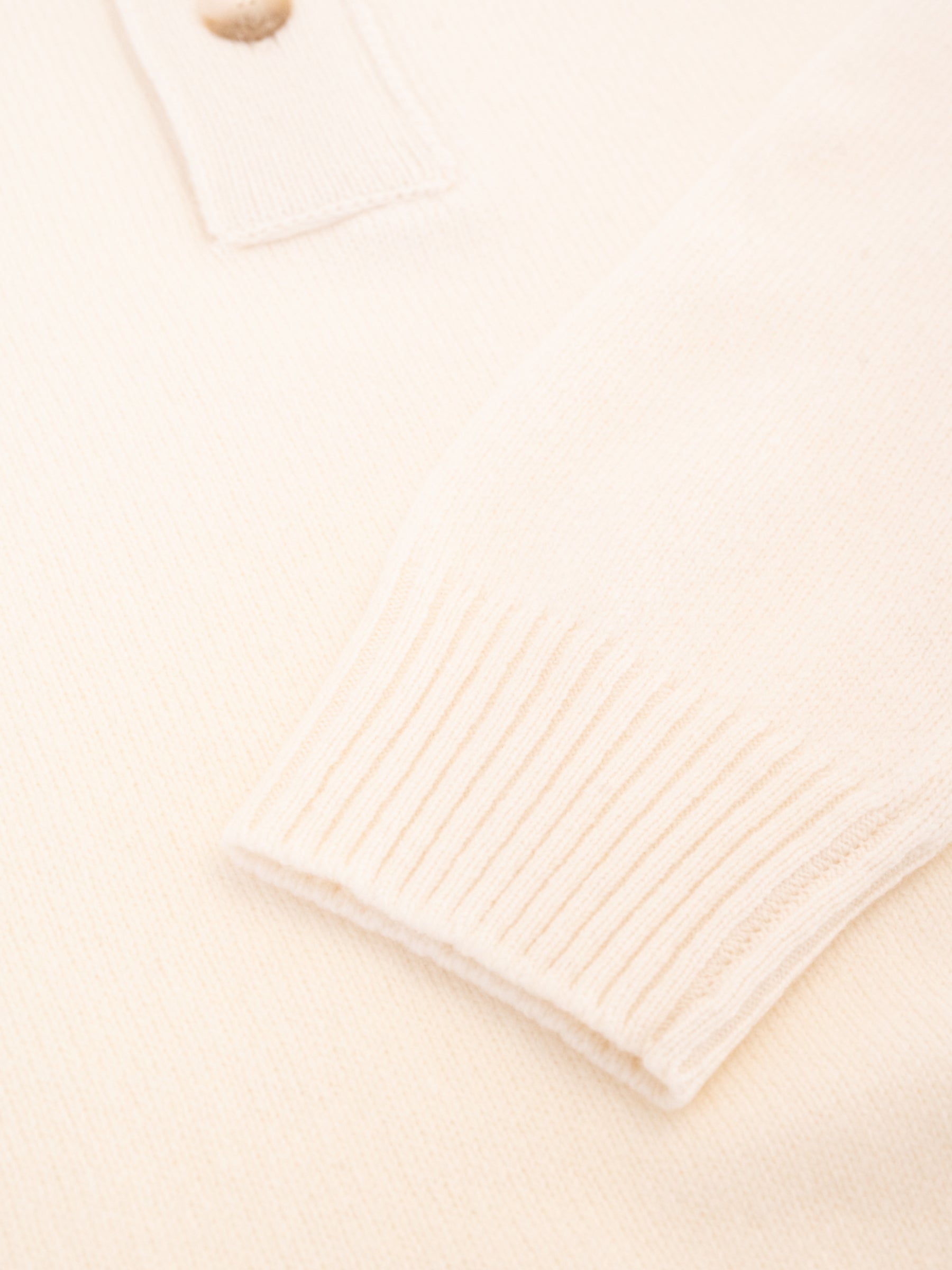 Half-Zip Sweater - Ecru