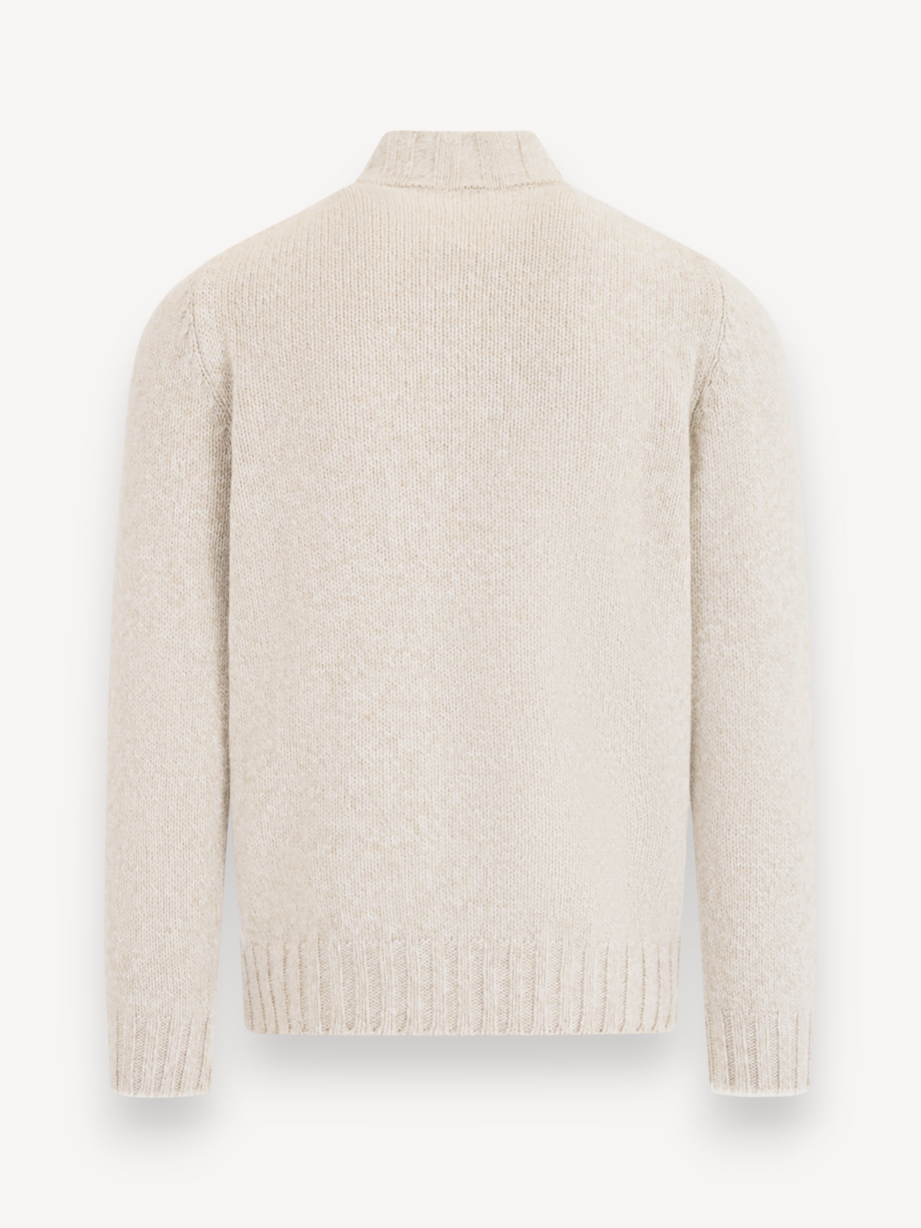 Half-Zip Sweater - Beige