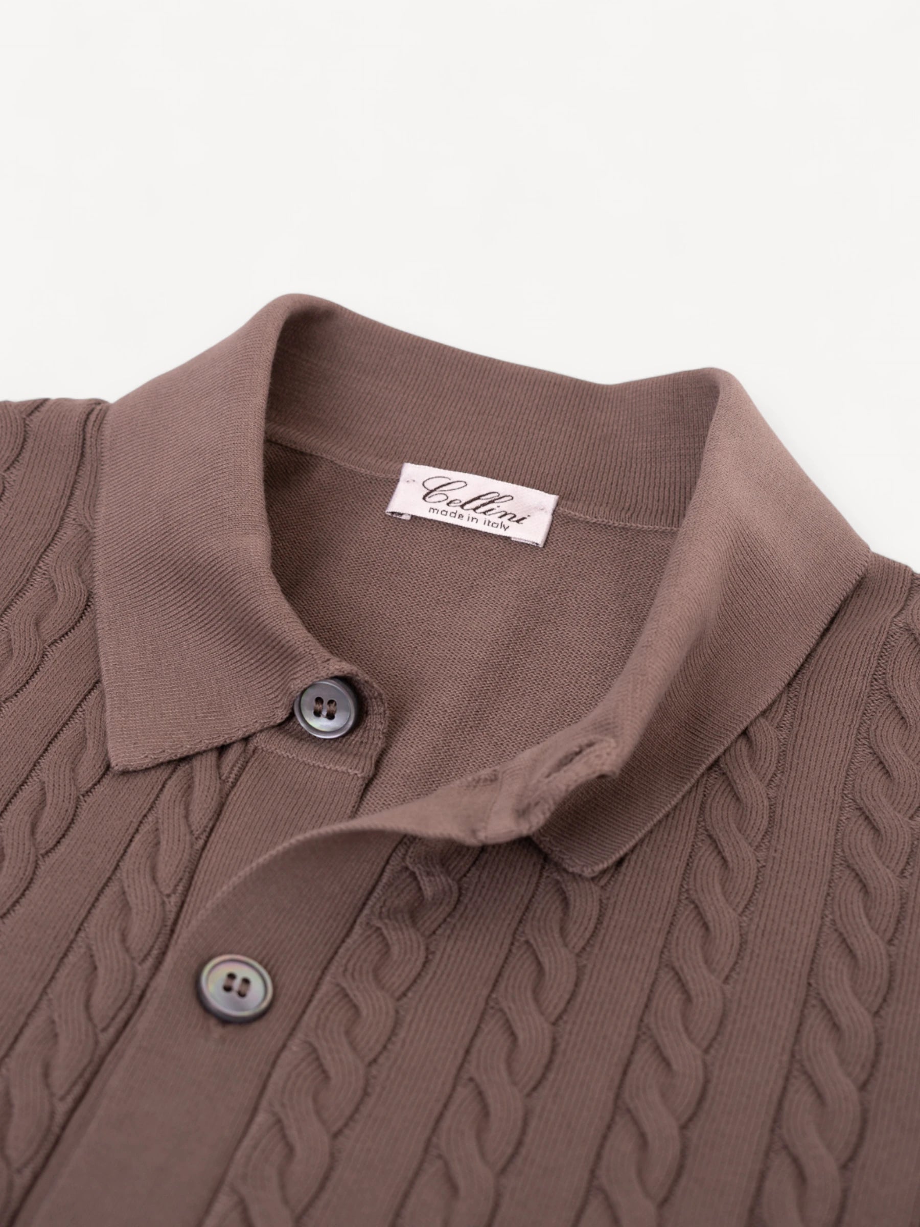Shirt Korte Mouw - Bruin