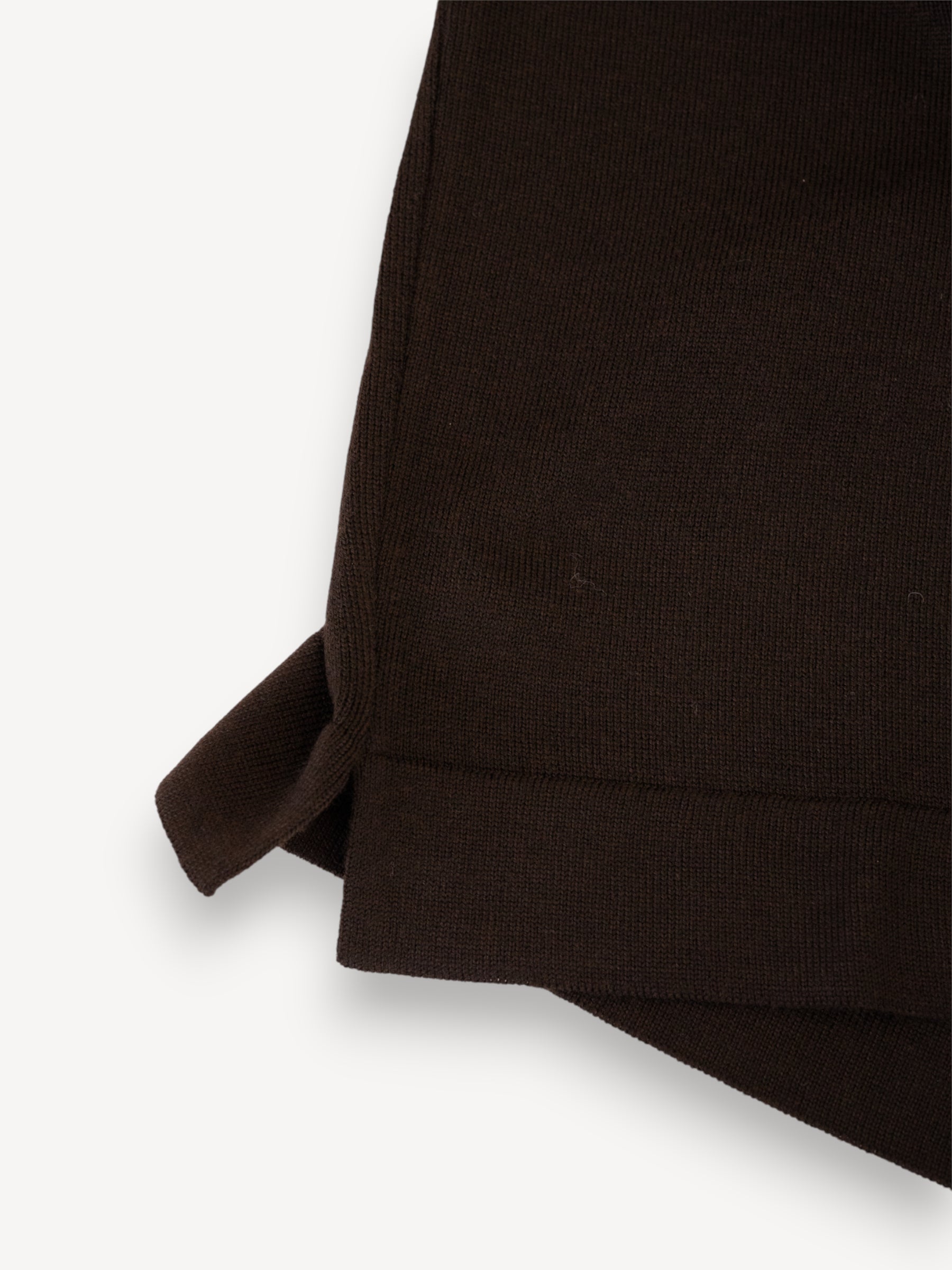 Merino Crewneck - Donkerbruin
