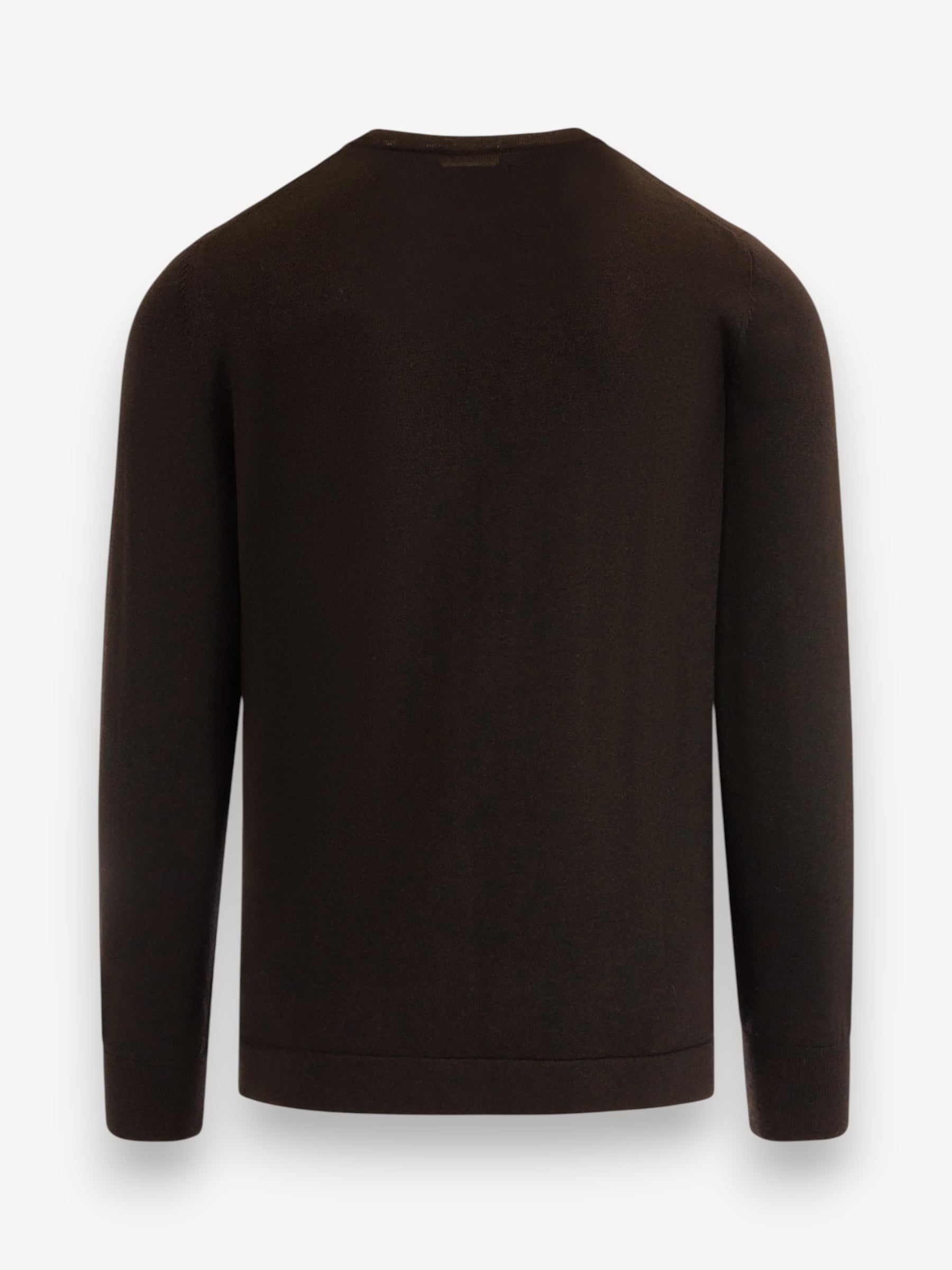 Merino Crewneck - Donkerbruin