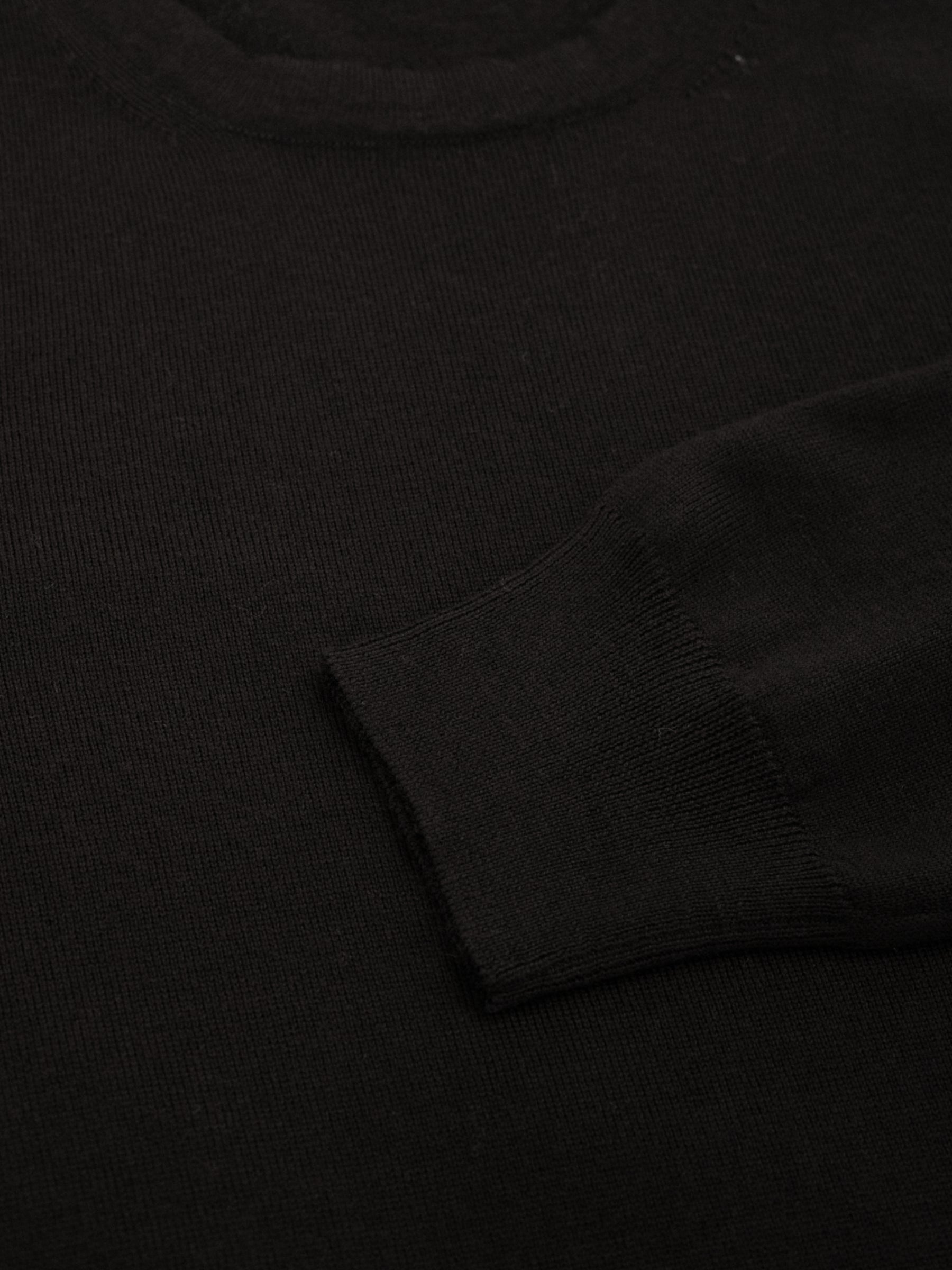 Merino Crewneck - Zwart