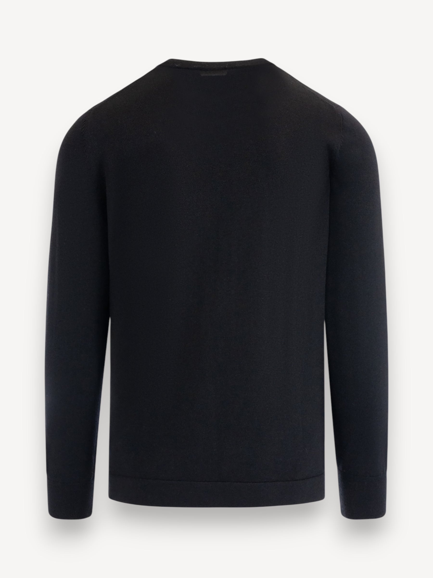 Merino Crewneck - Zwart