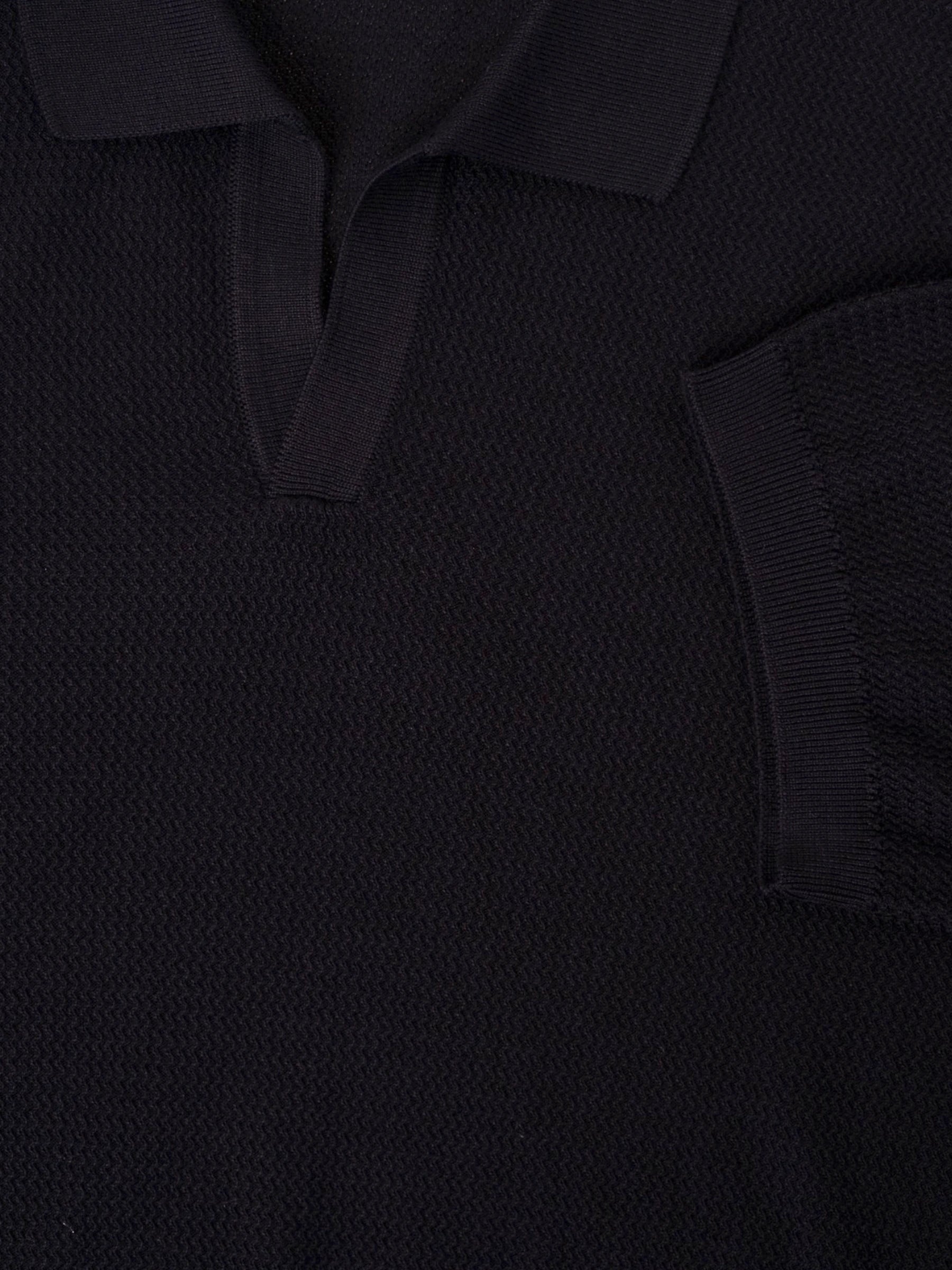 Polo Buttonless - Donkerblauw