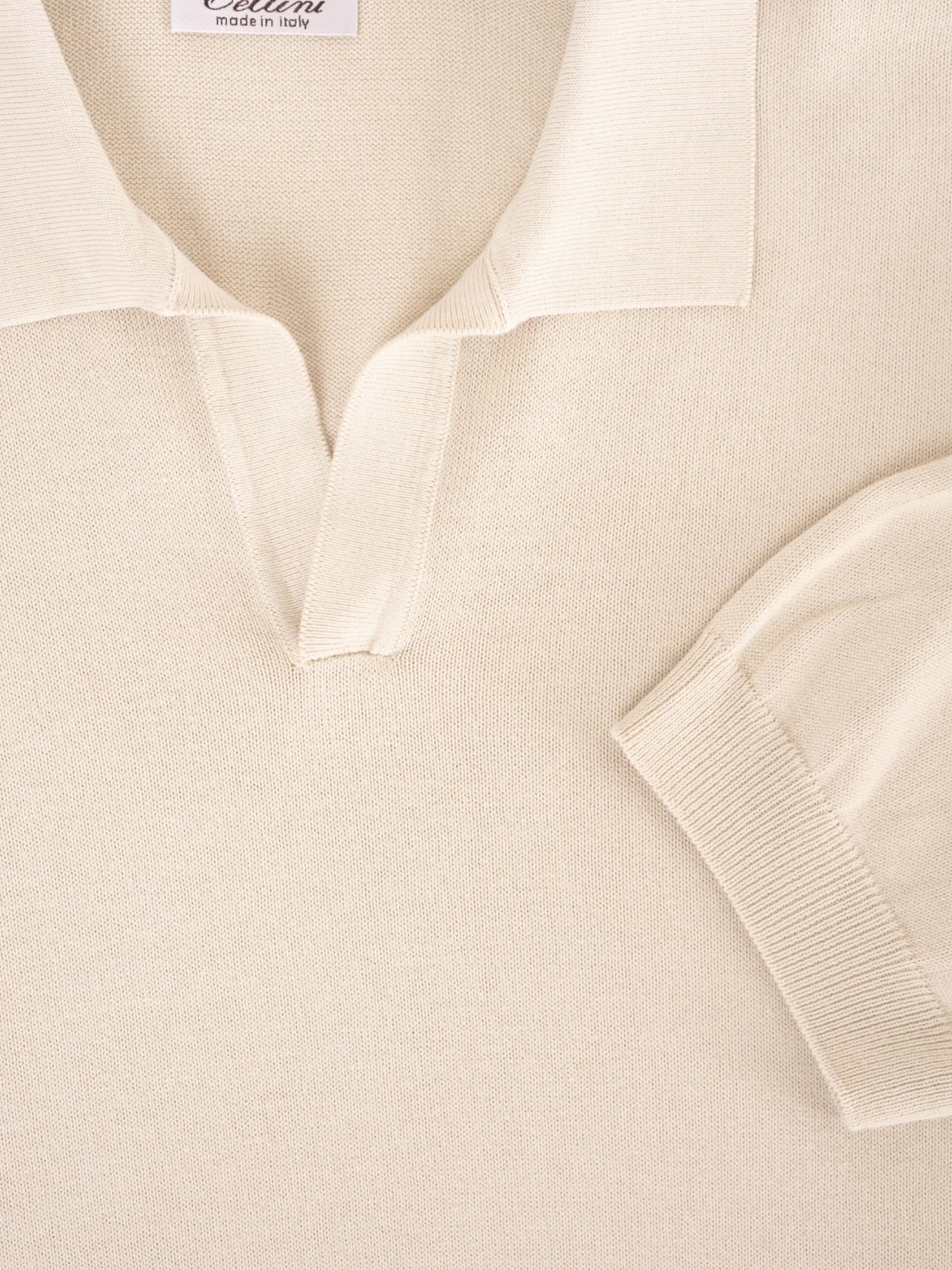 Polo Buttonless - Beige