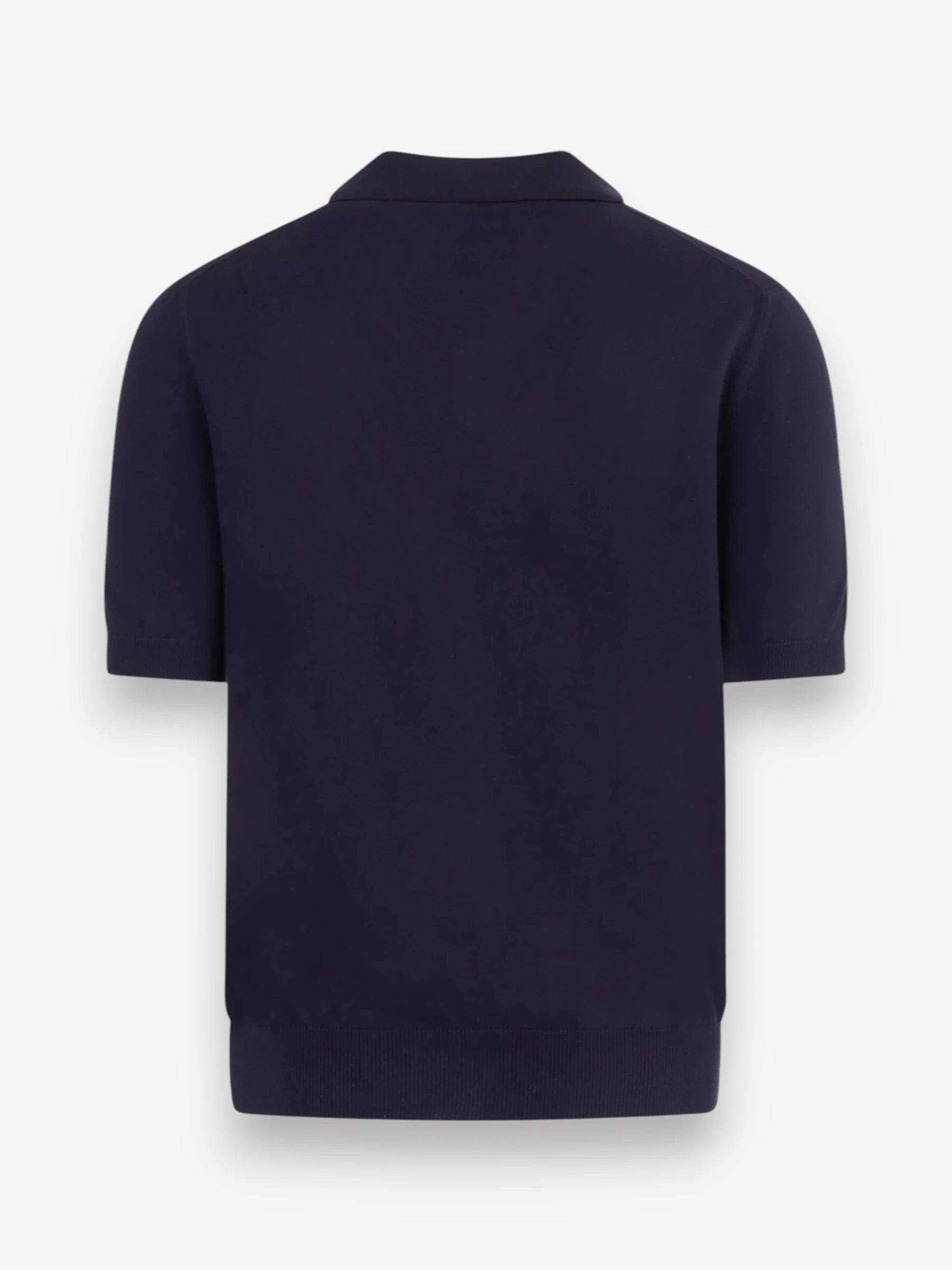 Polo Buttonless - Donkerblauw