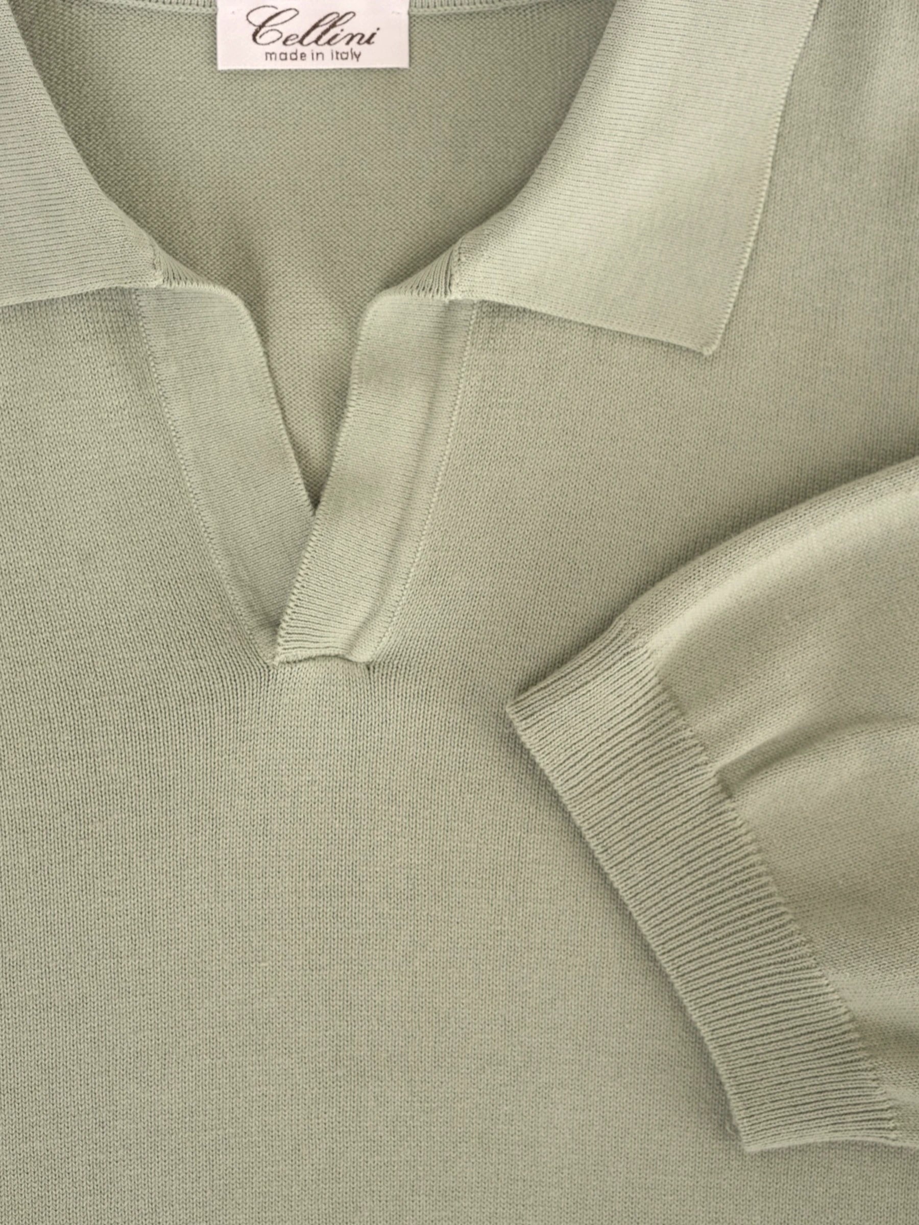 Polo Buttonless - Pistache